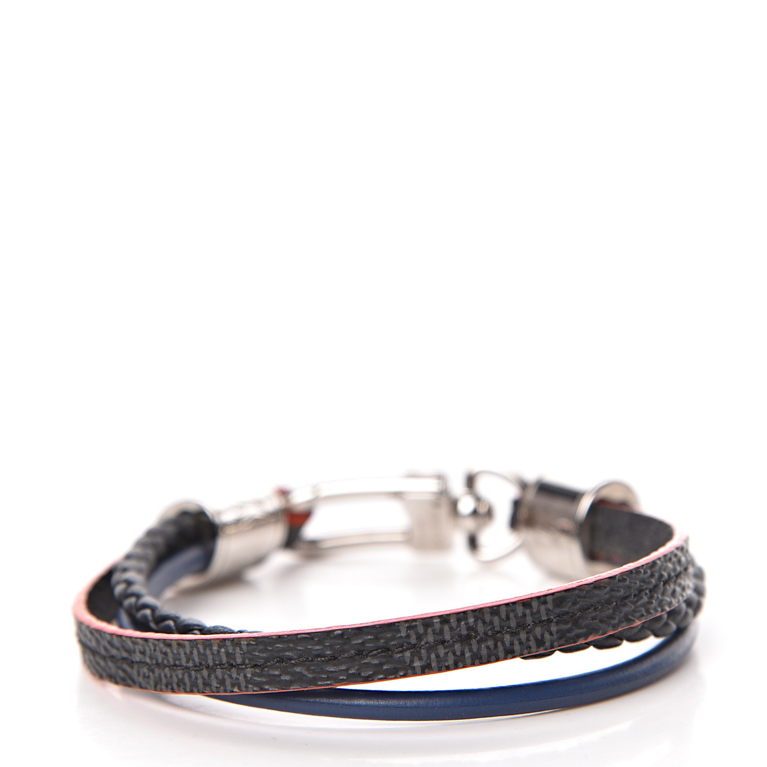 Louis Vuitton Bracelet bracelet Treble Monogram Canvas Calf