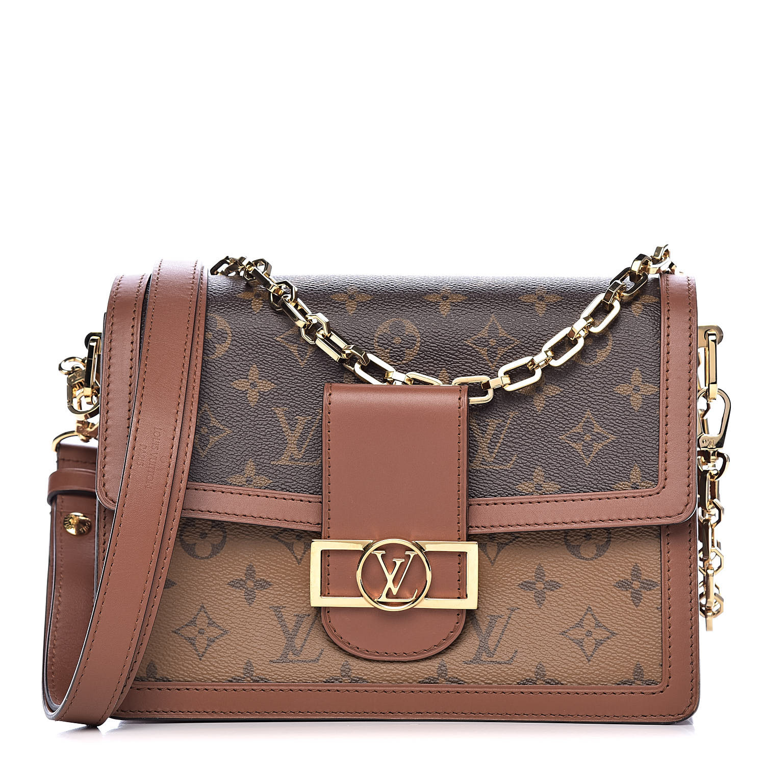 LOUIS VUITTON Reverse Monogram Dauphine MM 503299