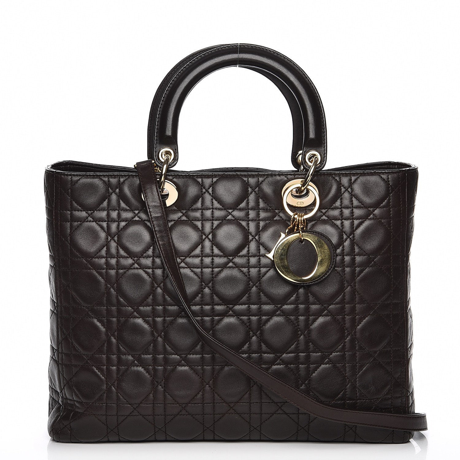 large lady dior lambskin bag price