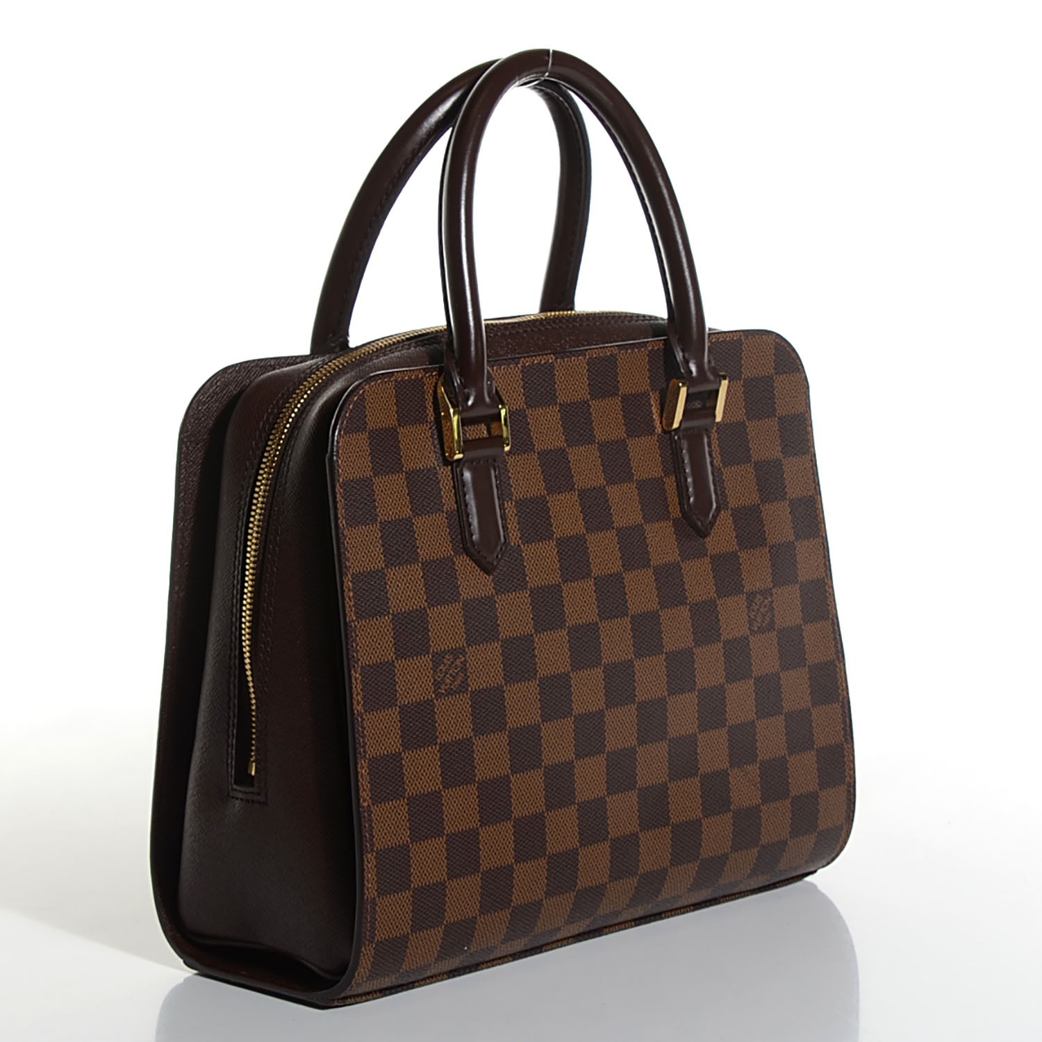 Louis Vuitton Damier Ebene Canvas and Leather Triana Bag at 1stDibs  louis  vuitton tote bag, lv tote bag, louis vuitton damier ebene triana bag