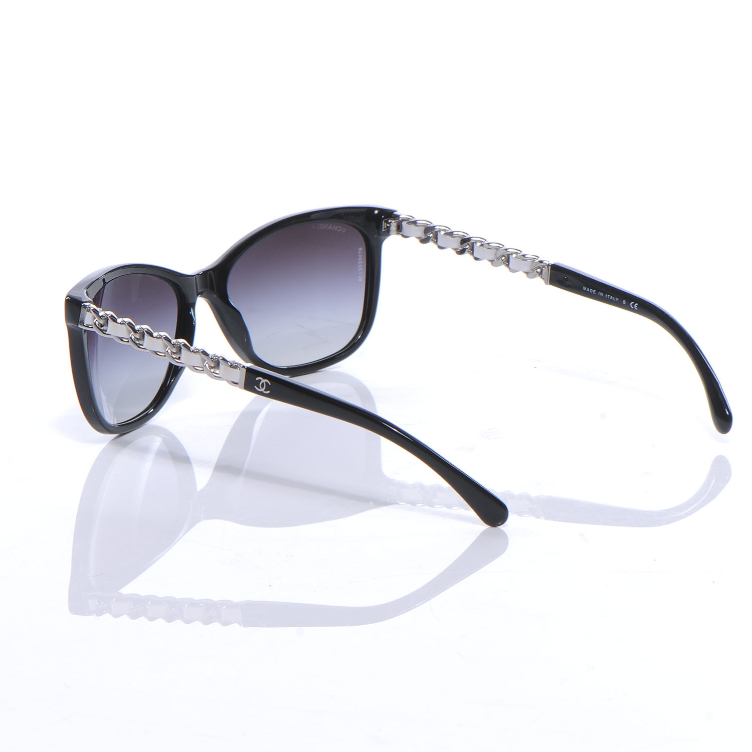 CHANEL Chain Sunglasses 5260Q Black 51603
