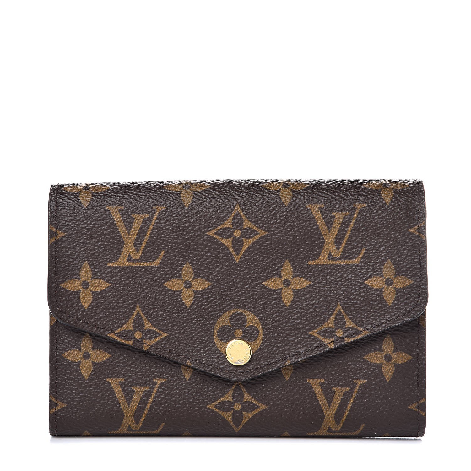 LOUIS VUITTON Monogram Sarah Compact Wallet 289655