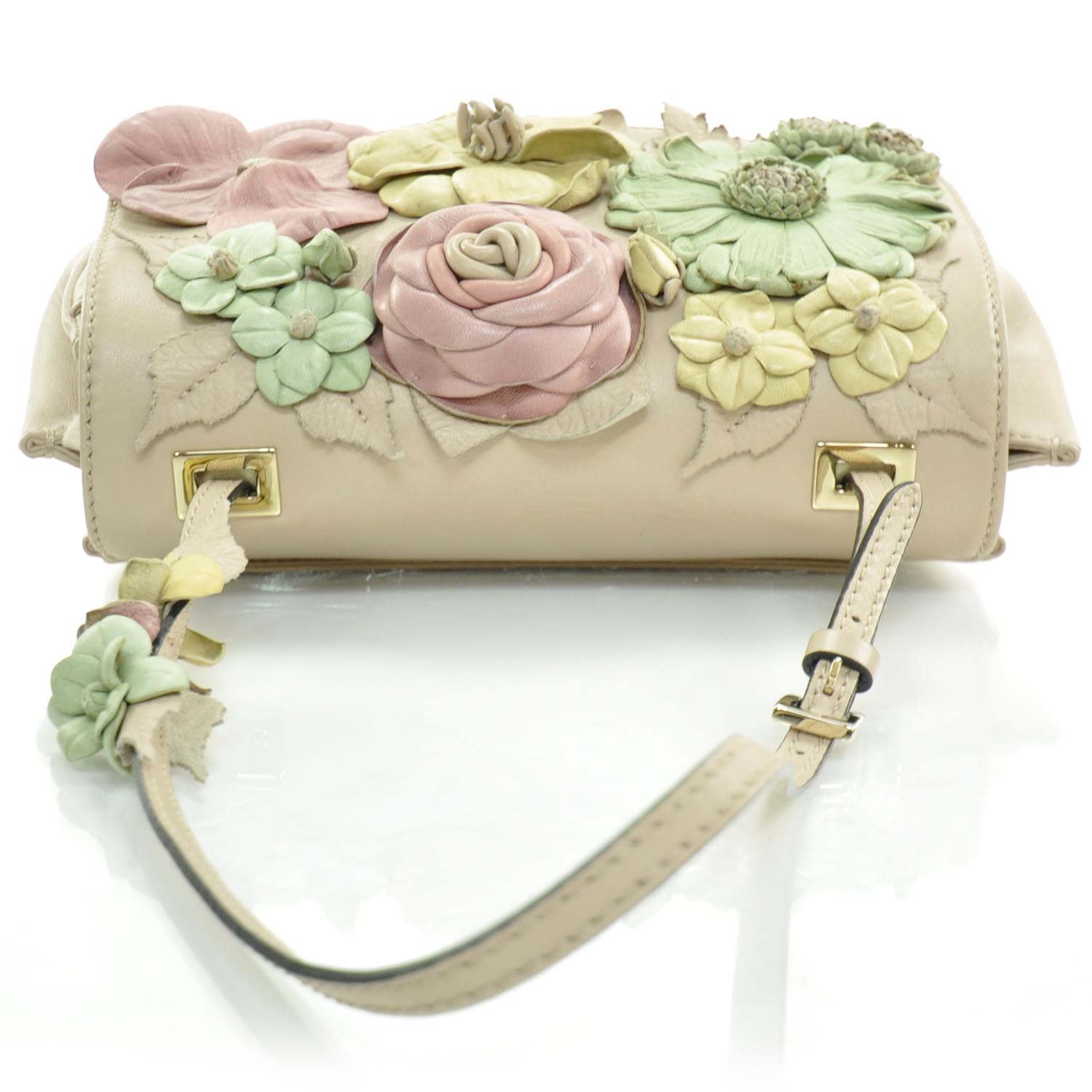 valentino flower pouch