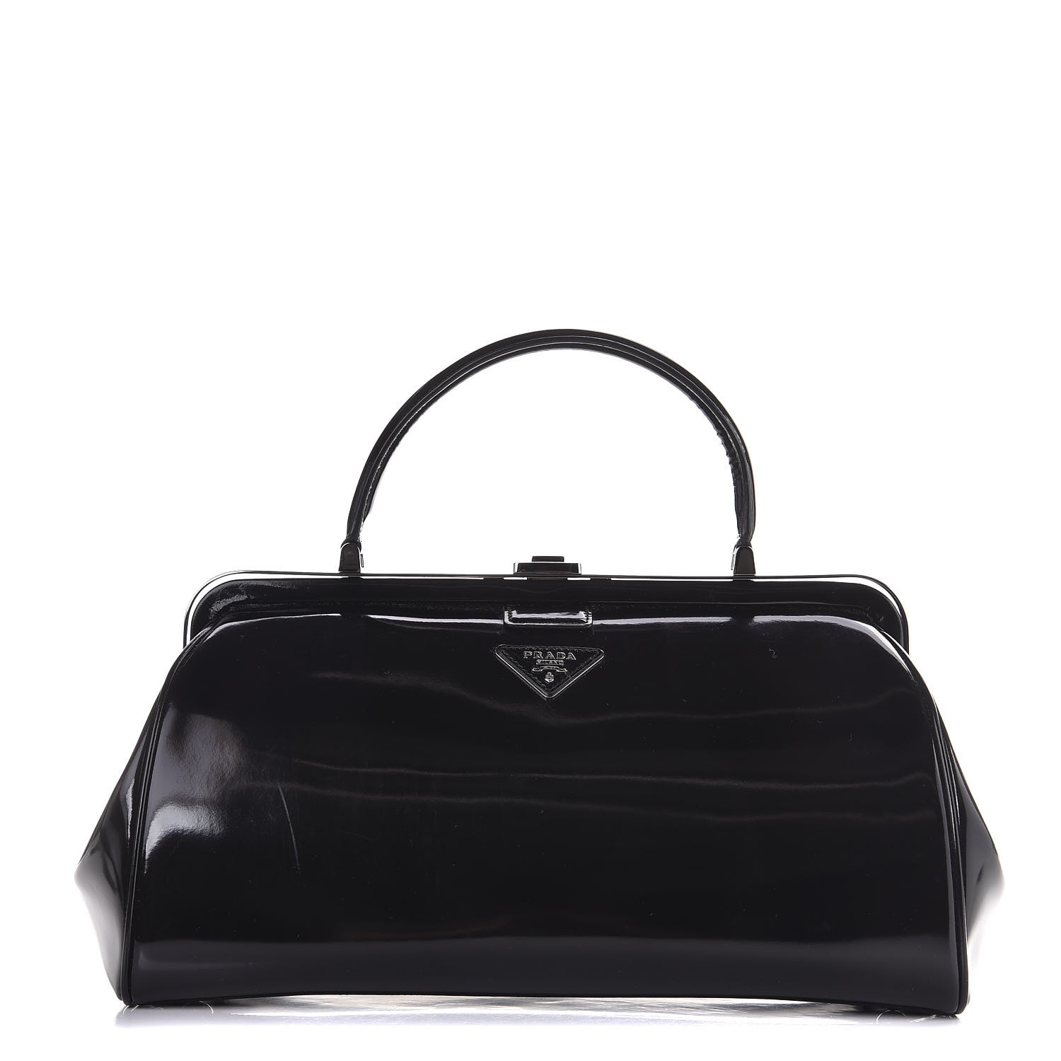 prada spazzolato frame bag