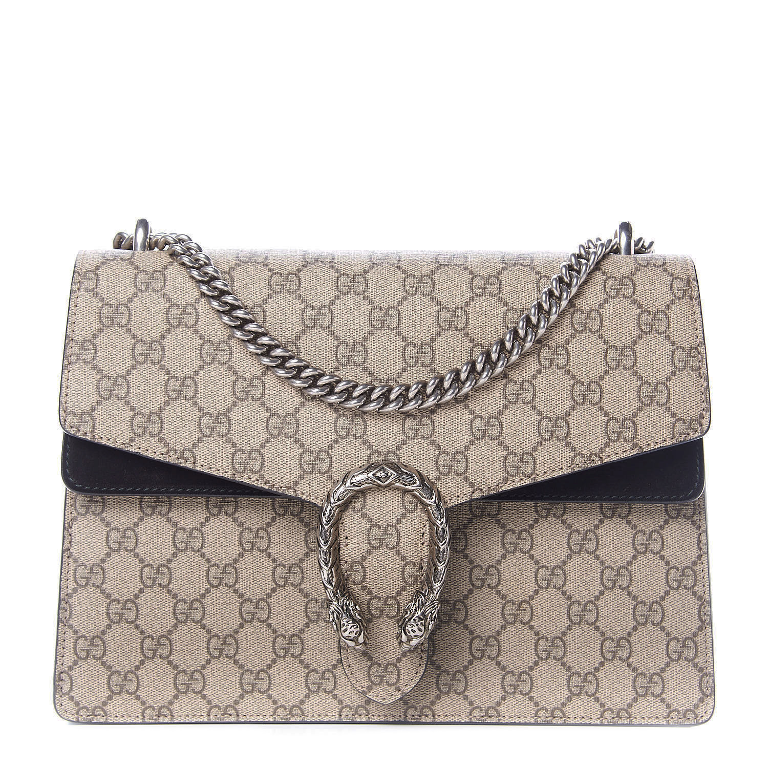 gucci gg supreme medium dionysus shoulder bag