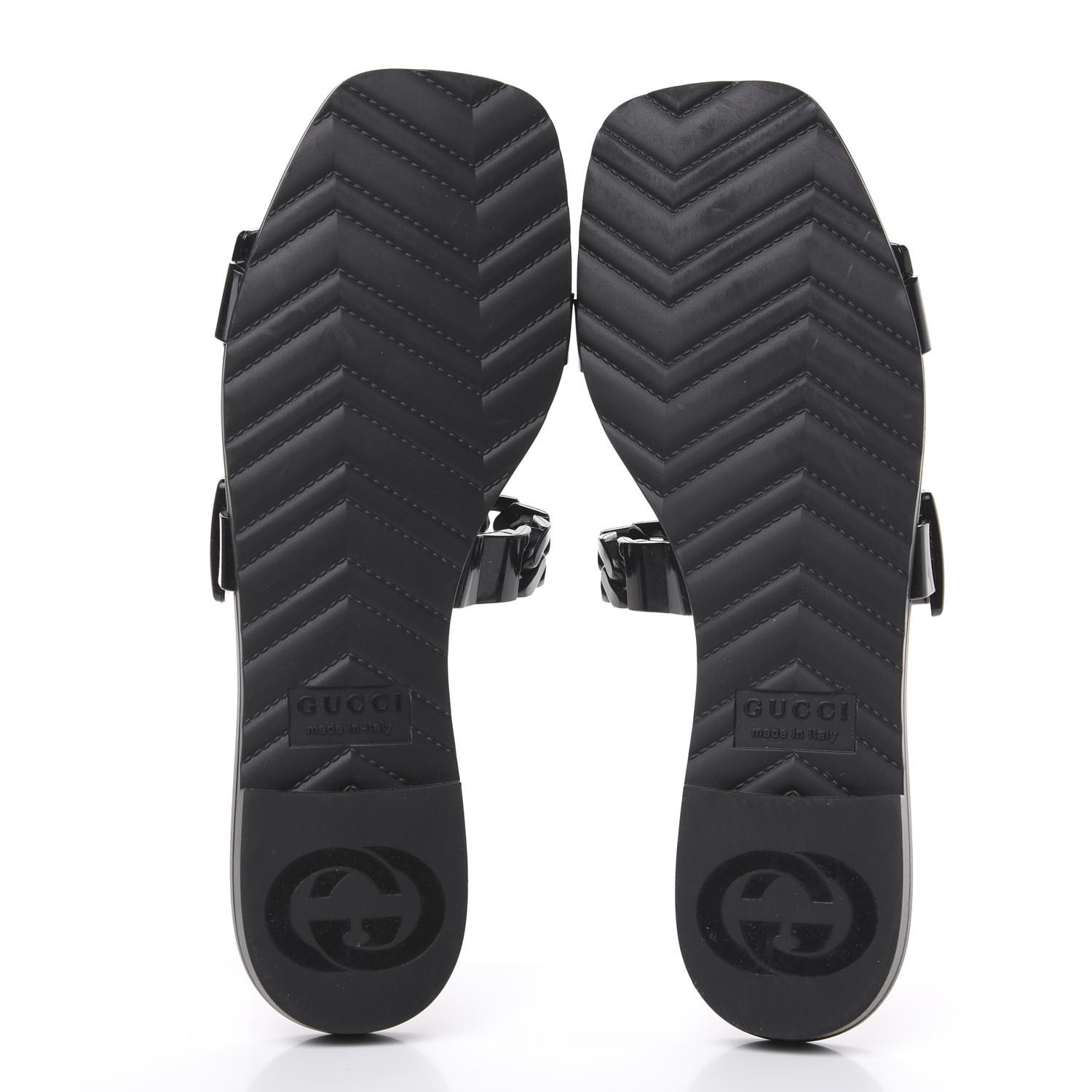 gucci rubber slides sale