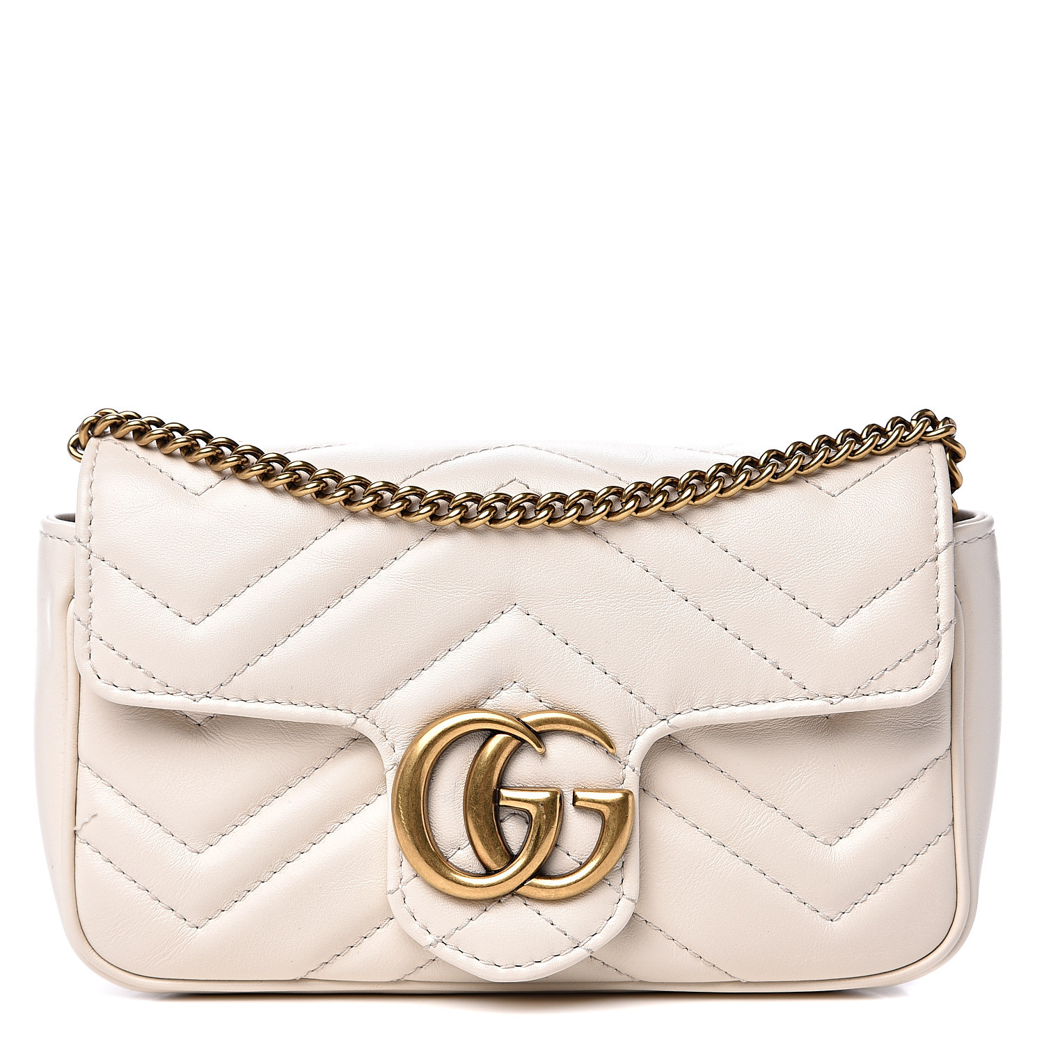 gucci marmont white mini