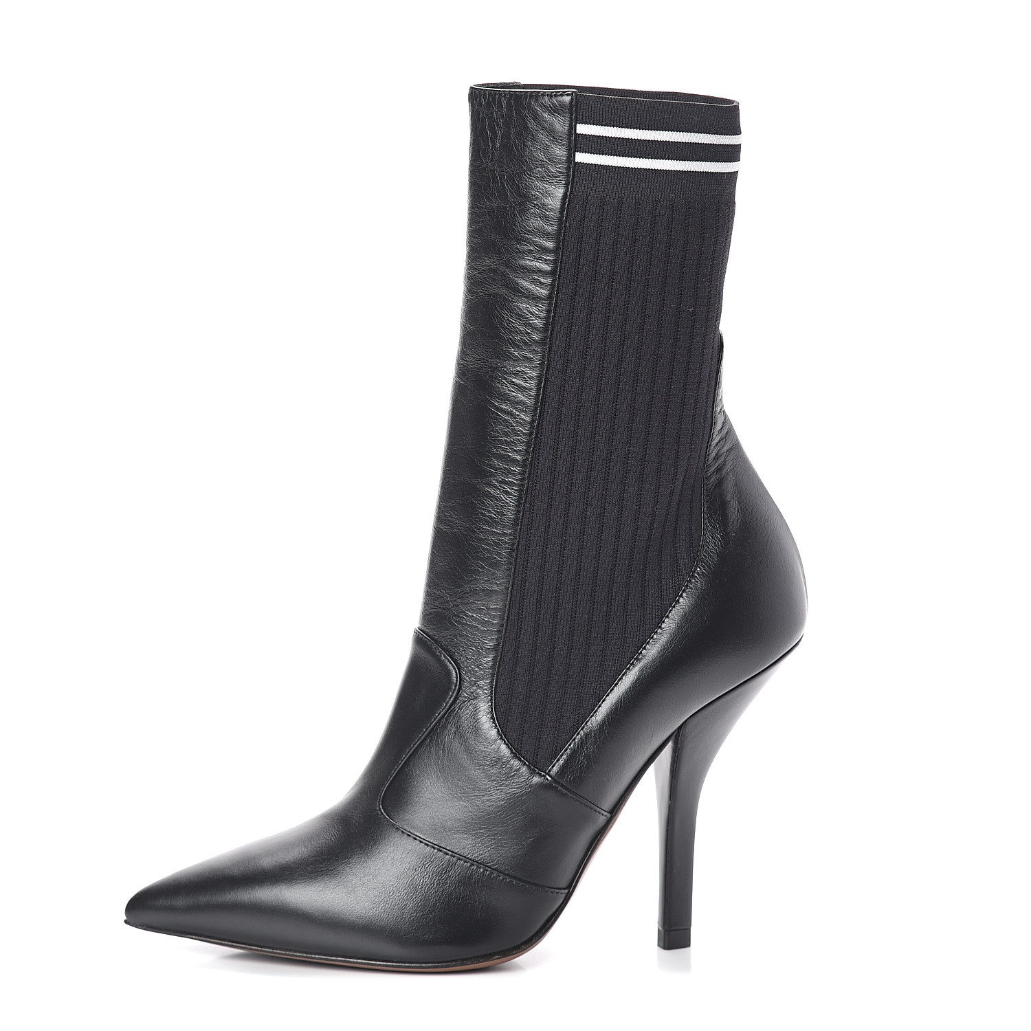 fendi rockoko boots black