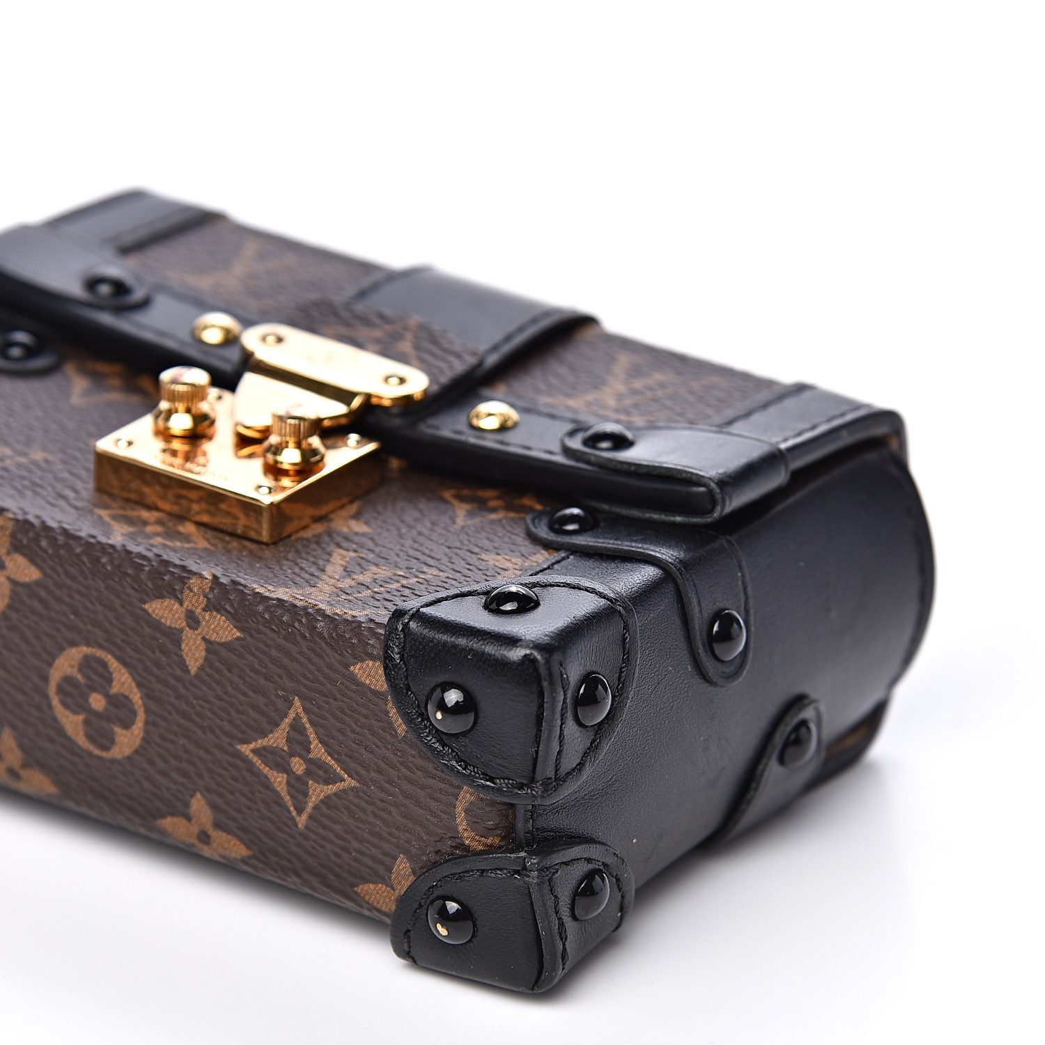 Louis Vuitton Black Monogram Prism Legacy Soft Trunk Bag Louis