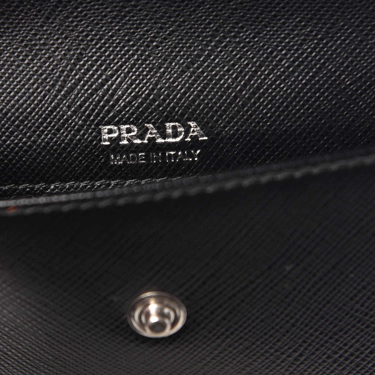 PRADA Saffiano Racing Logo Patch Mini Bag Black 412414 | FASHIONPHILE