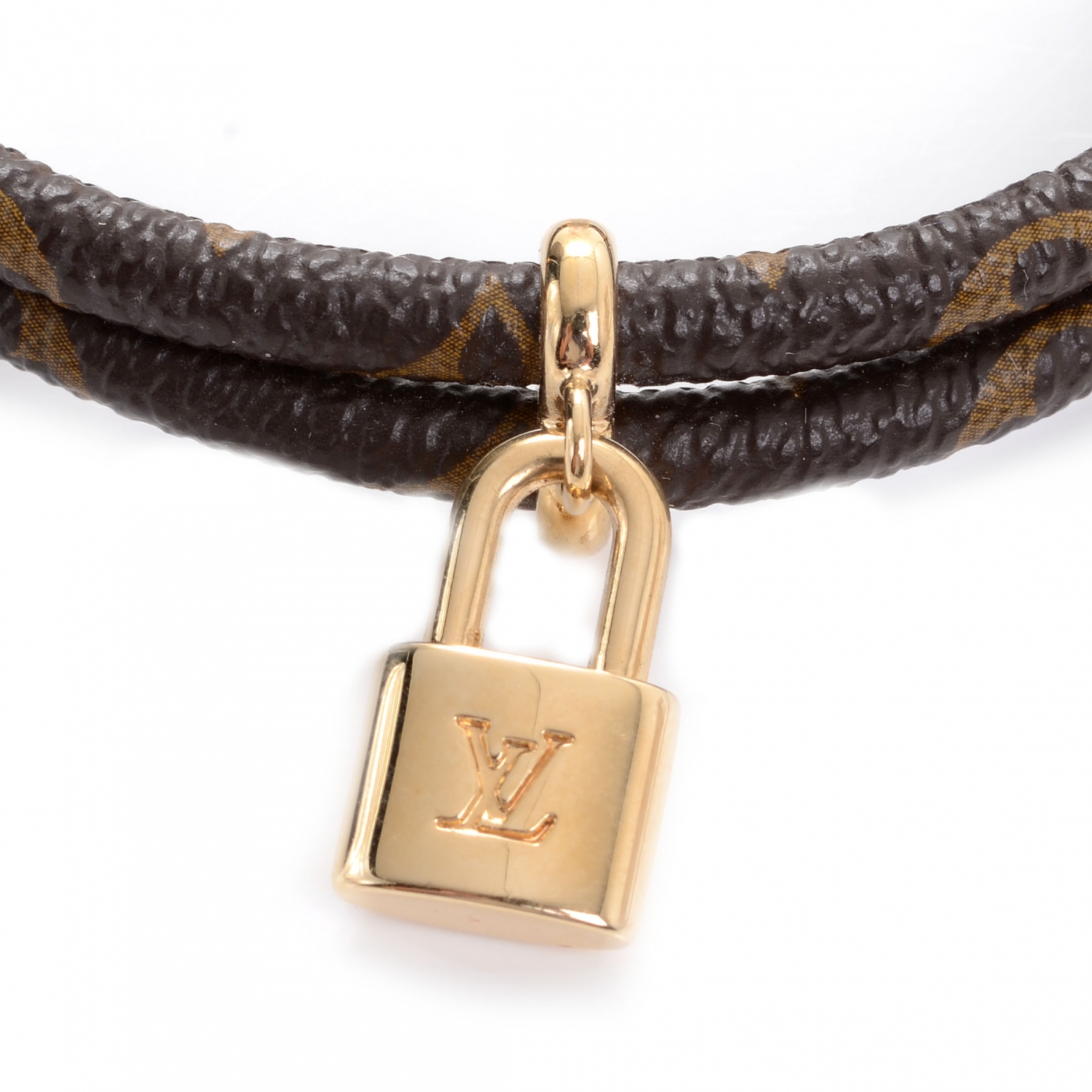 LOUIS VUITTON Monogram Keep it Twice Bracelet 47272