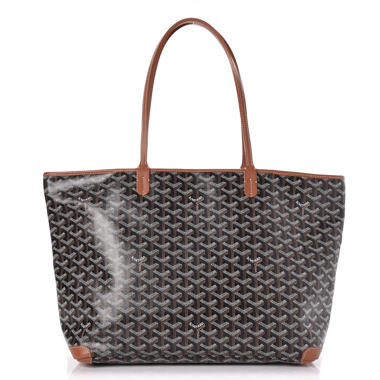 GOYARD Goyardine Artois MM Black Gold 254165
