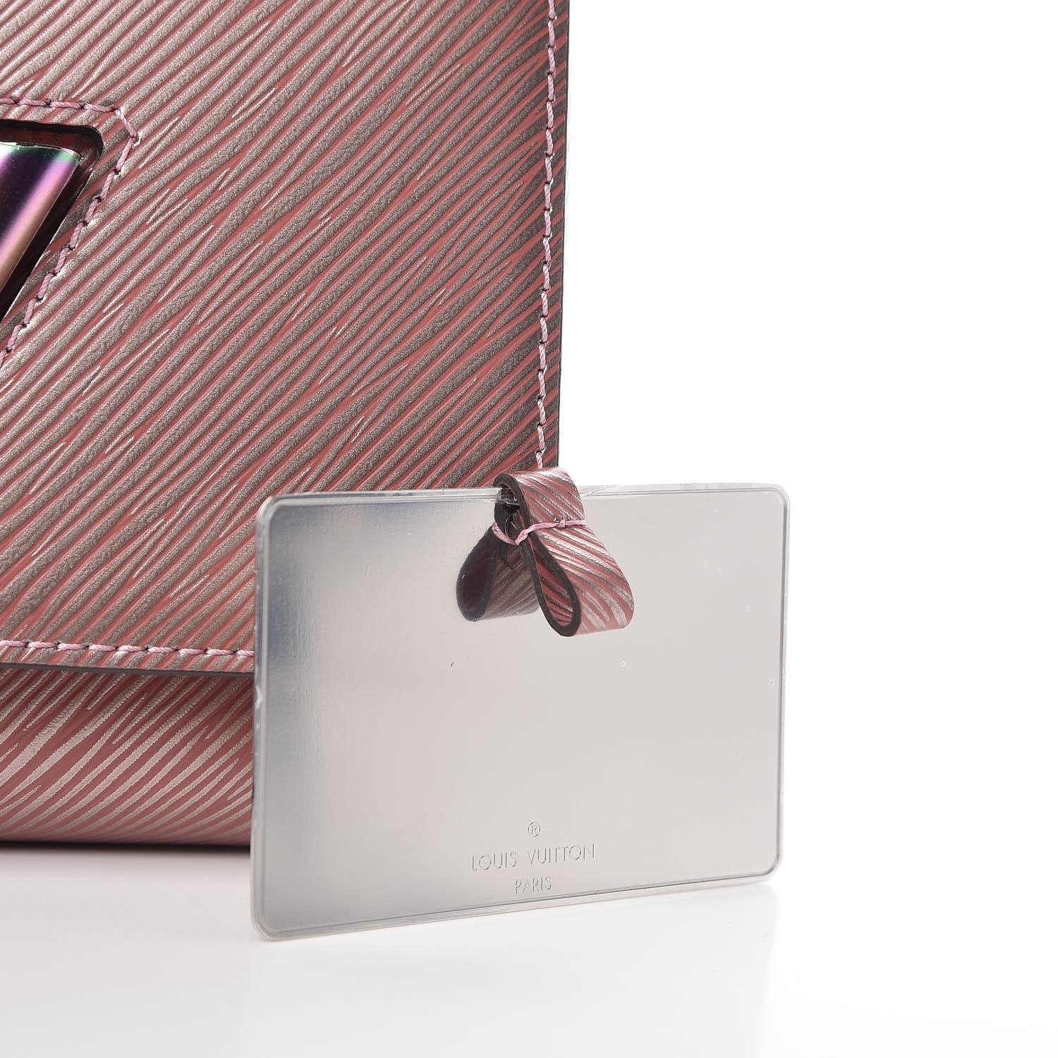 Louis Vuitton EPI Studded Twist Shoulder Bag mm Denim Light