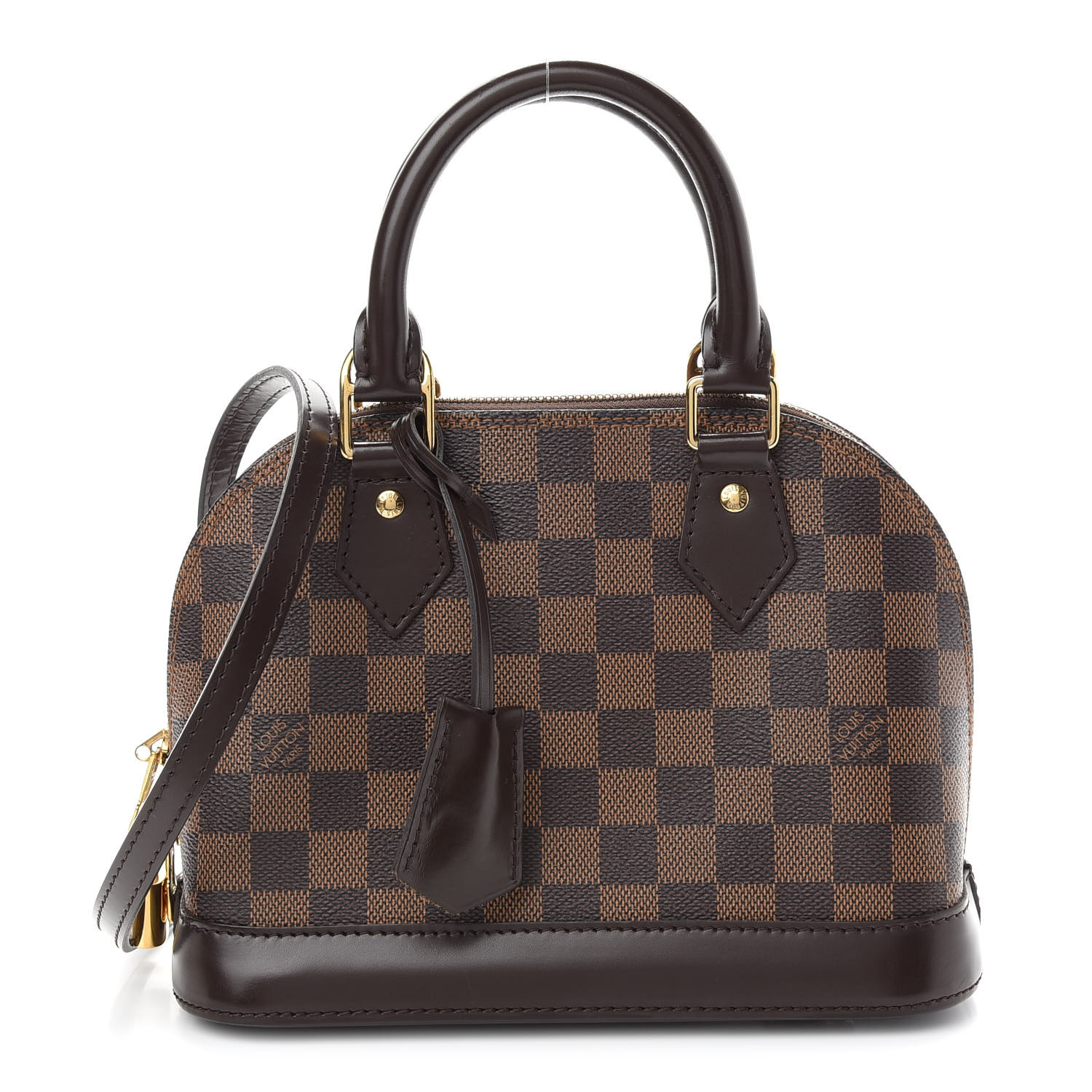 overlap hårdtarbejdende Piping LOUIS VUITTON Damier Ebene Alma BB 907175 | FASHIONPHILE