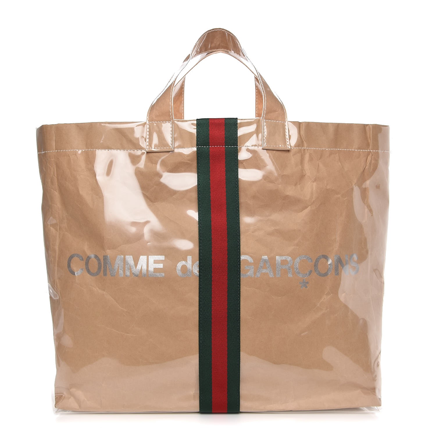 gucci plastic tote