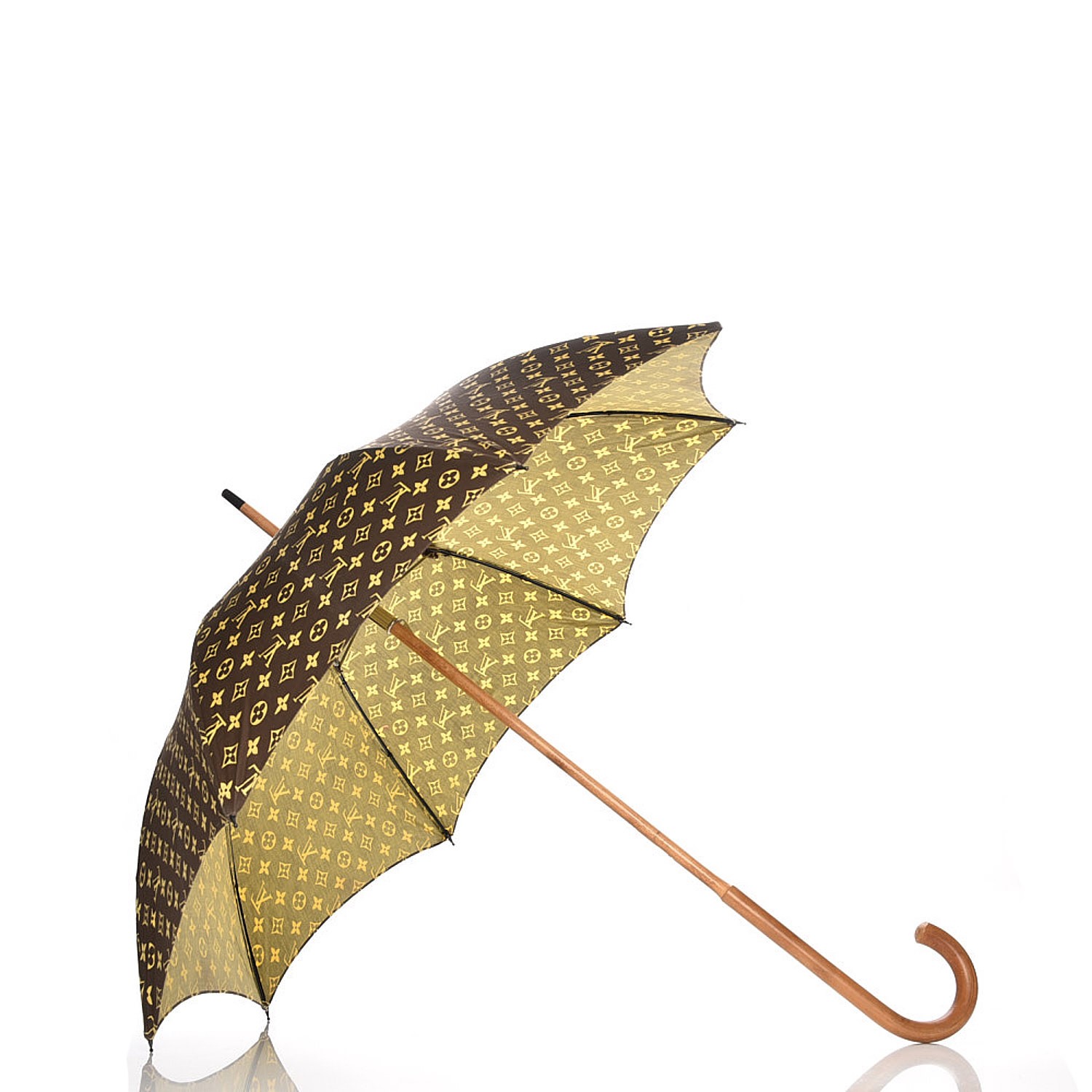 LOUIS VUITTON Monogram Parasol Umbrella Parapluie 212337