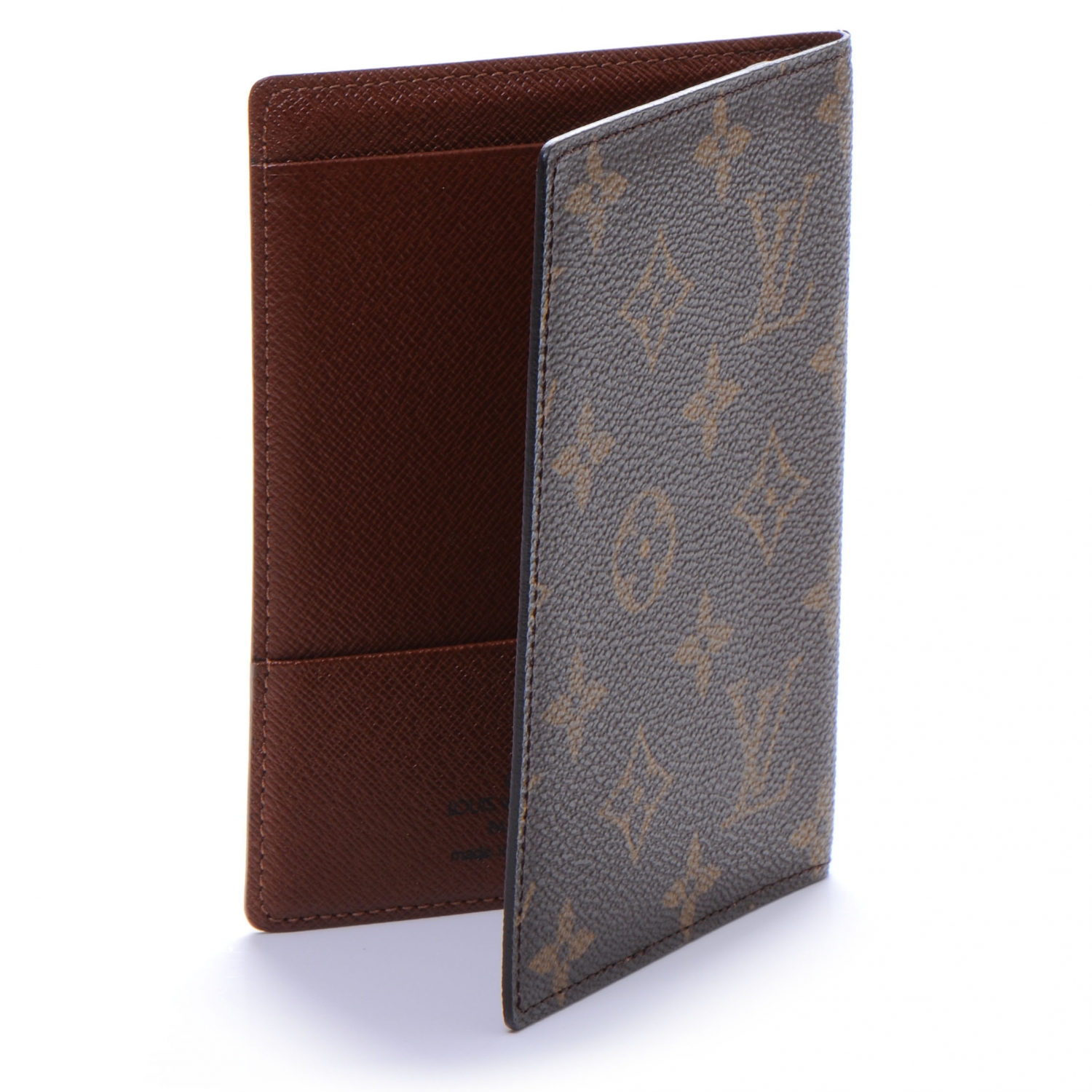 Louis Vuitton Passport Cover N64412 (Damier Ebene), Luxury