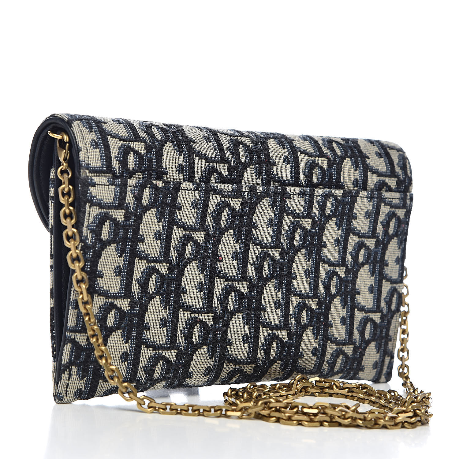 dior long wallet on chain