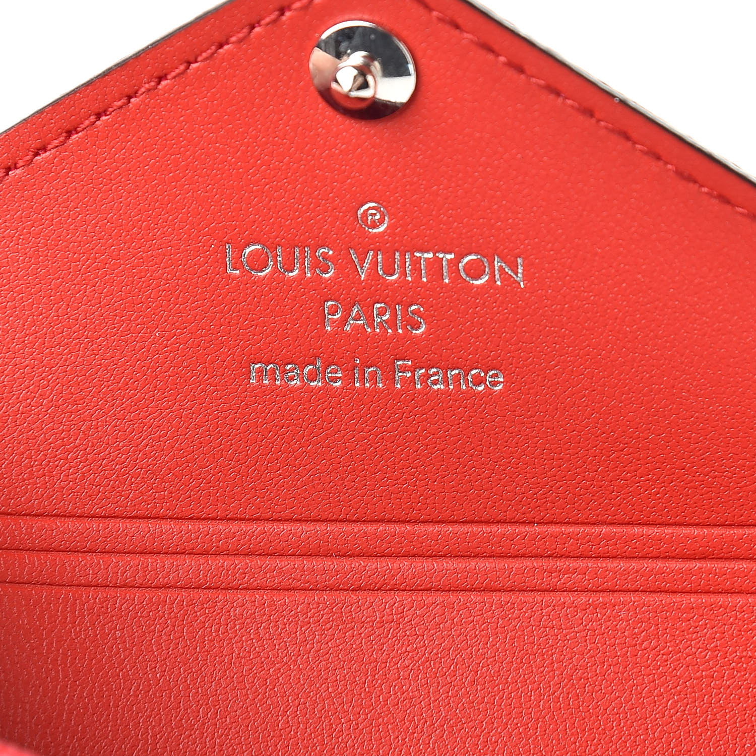 LOUIS VUITTON Monogram Escale Small Kirigami Pochette Insert Red 514126