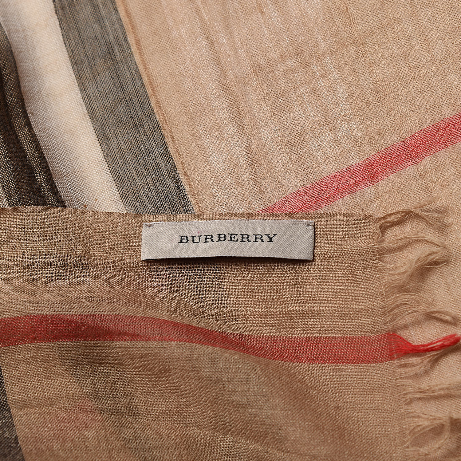 burberry linen