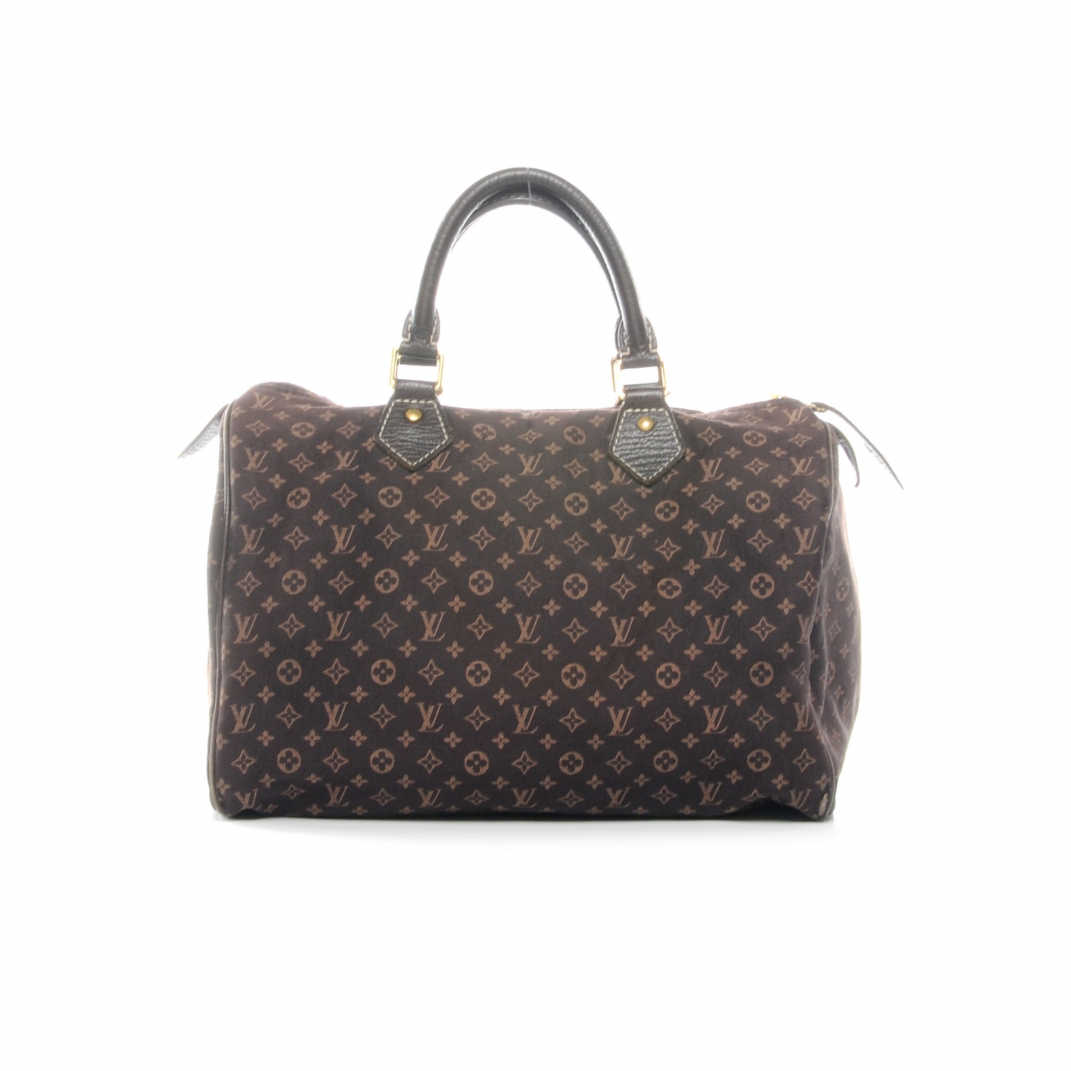 LOUIS VUITTON Mini Lin Speedy 30 Ebene 44193