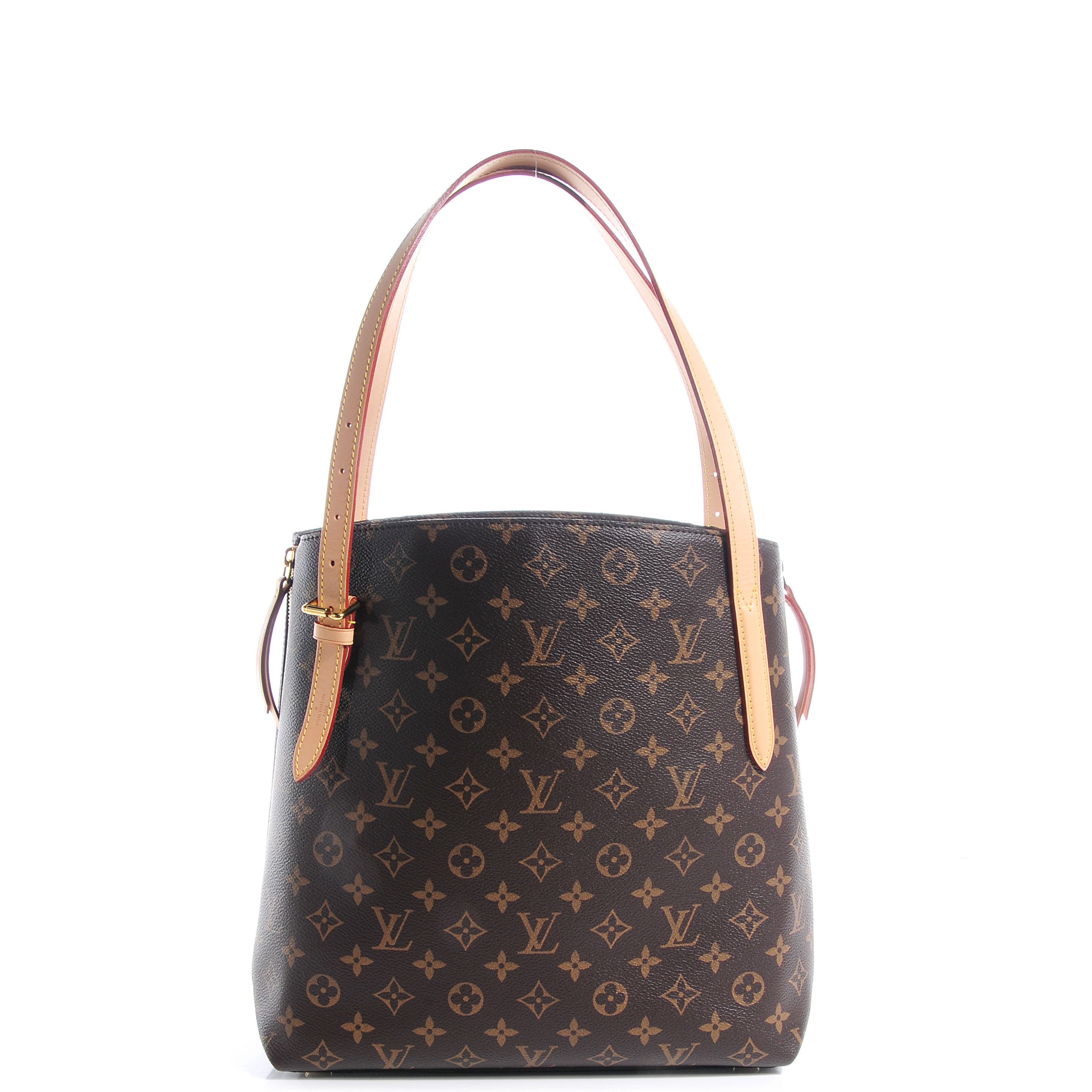 LOUIS VUITTON Voltaire Monogram Canvas Shoulder Bag Brown-US