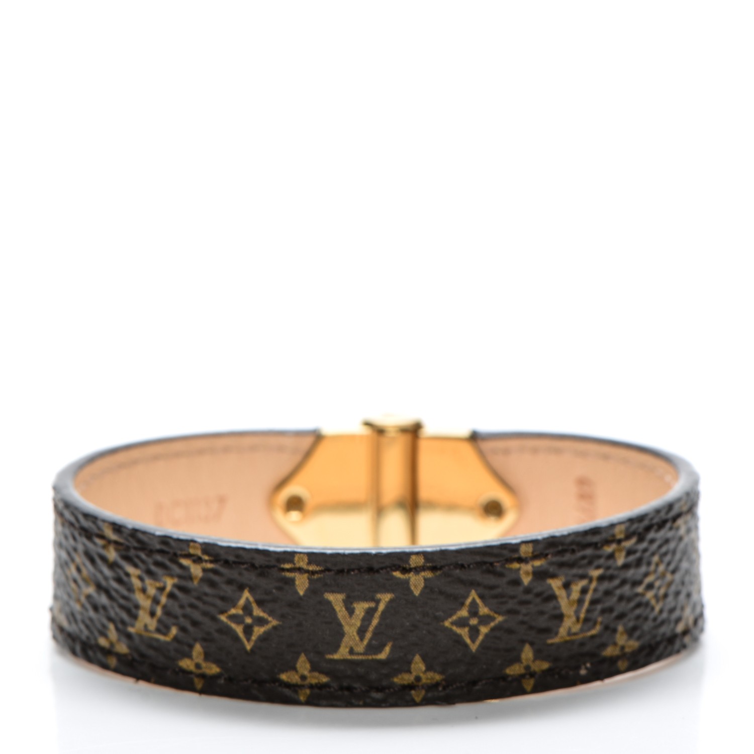 LOUIS VUITTON Monogram Nano Bracelet 17 203854