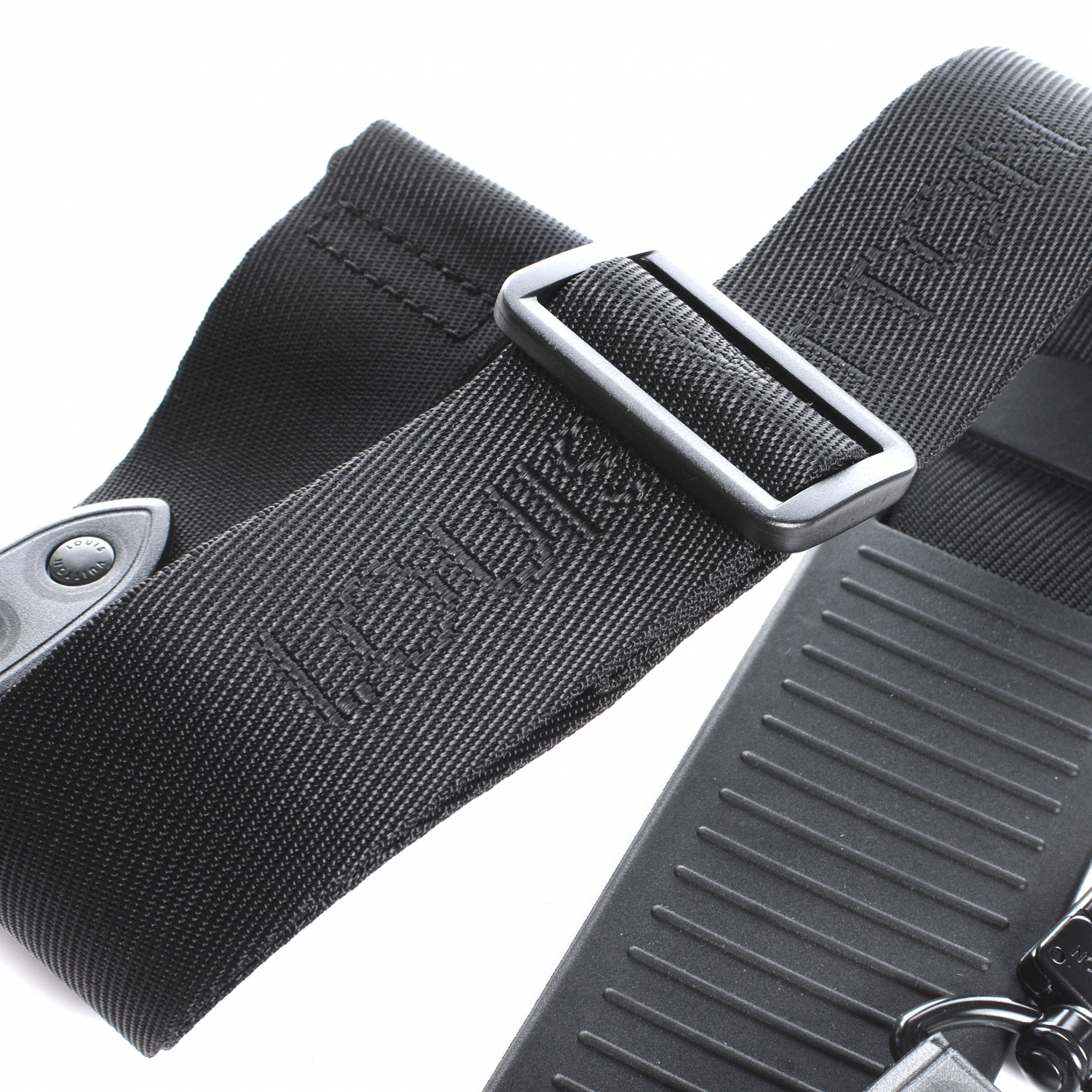 black louis vuitton shoulder strap