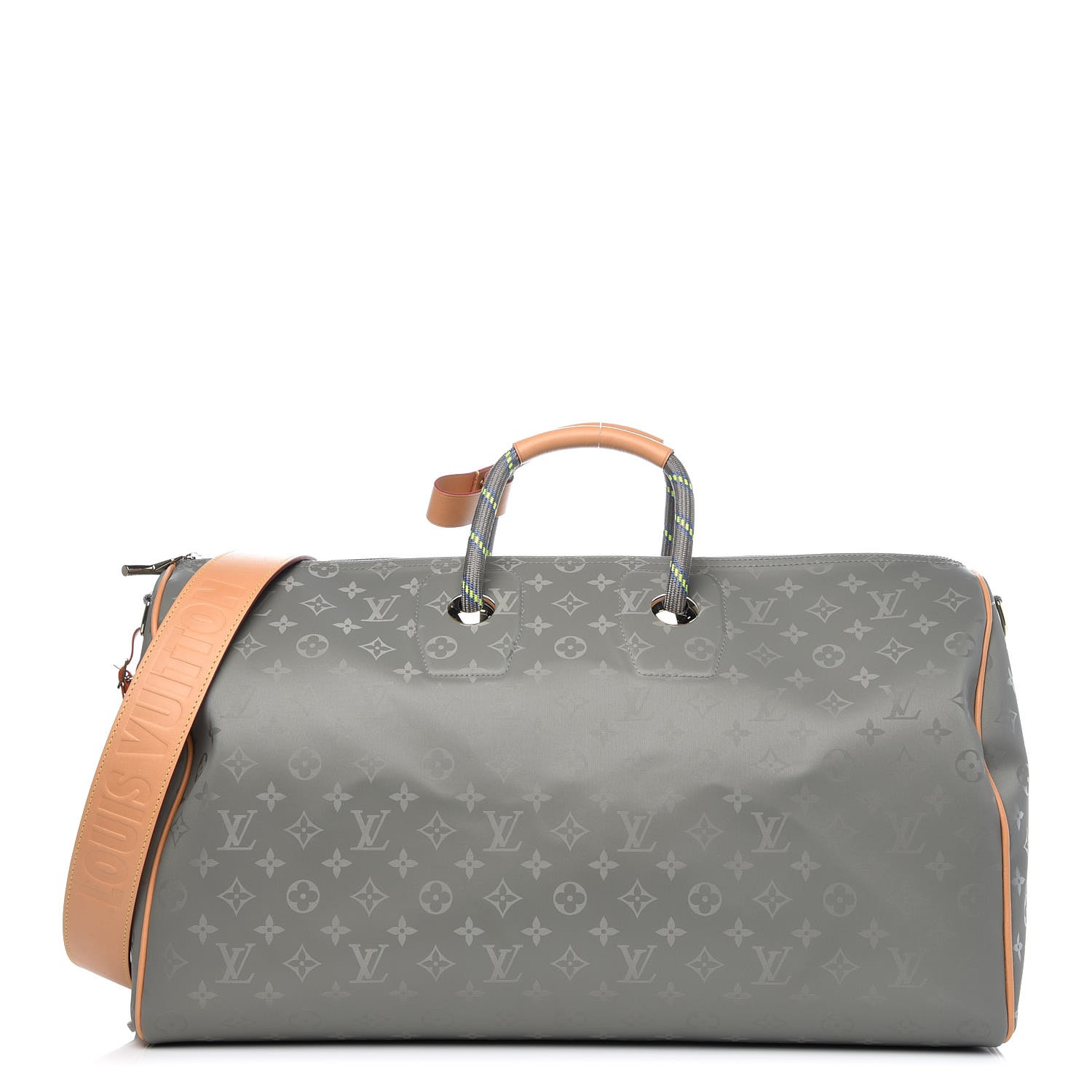 LOUIS VUITTON Monogram Titanium Backpack PM 284747