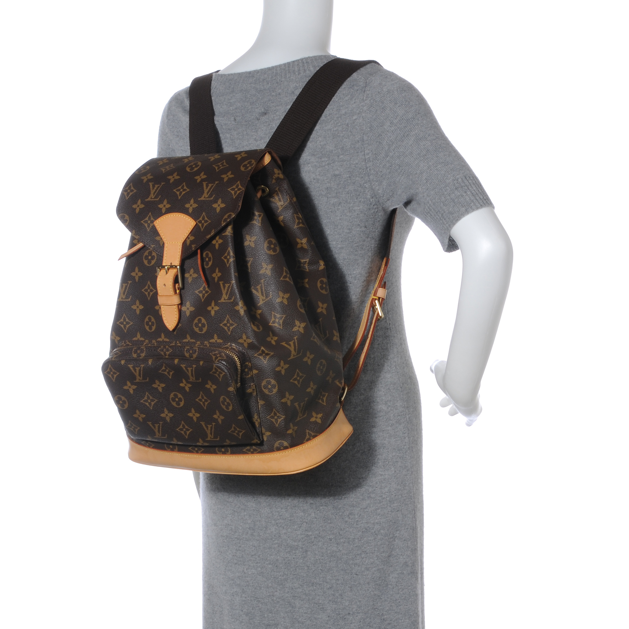 LOUIS VUITTON Monogram Montsouris GM Backpack 41295 | FASHIONPHILE