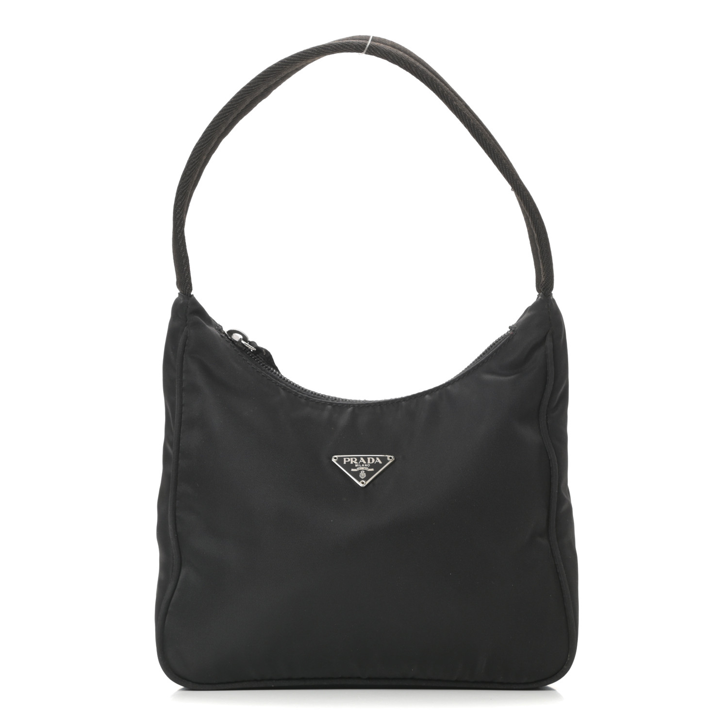 PRADA Tessuto Nylon Sport Shoulder Bag Black 767761 | FASHIONPHILE