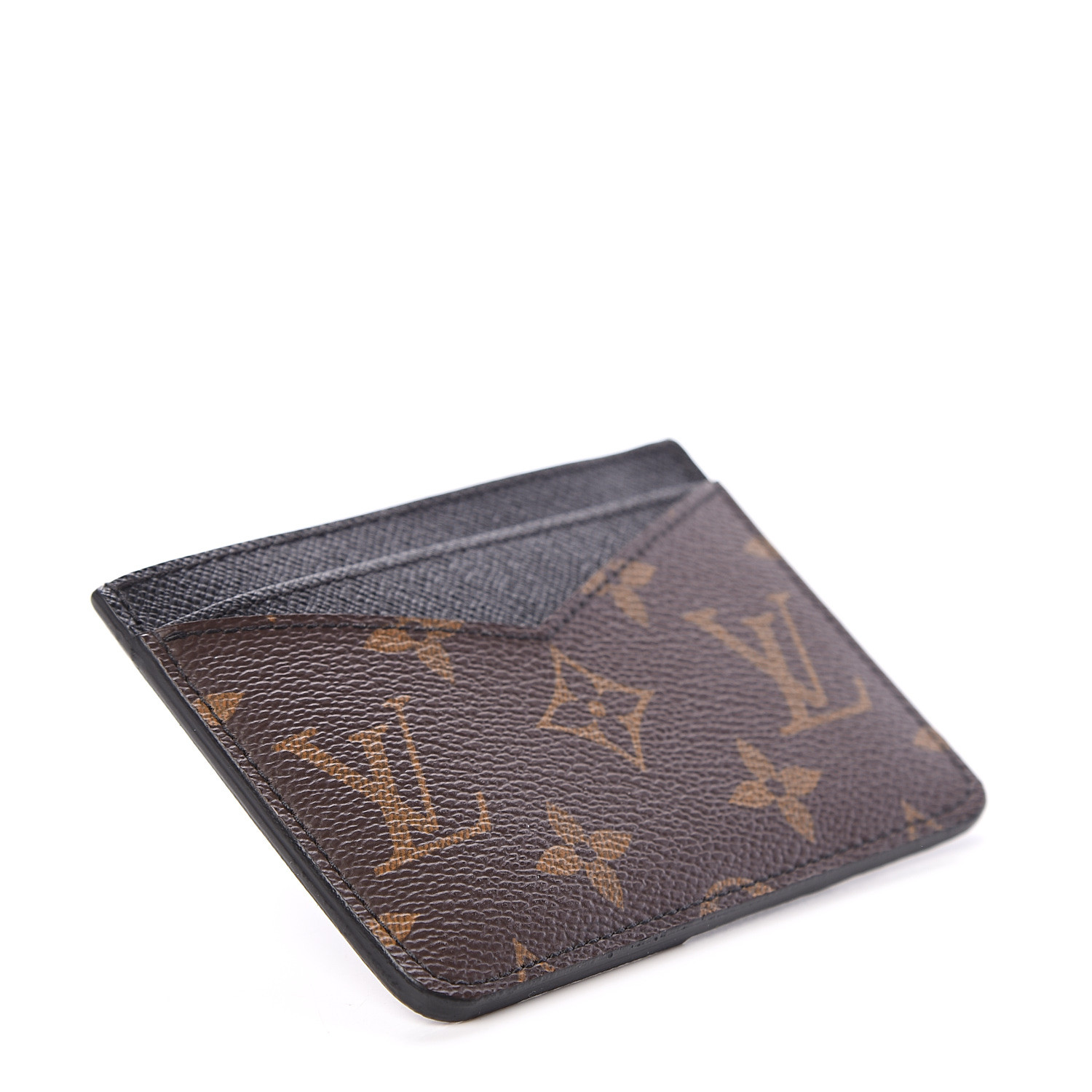 LOUIS VUITTON Monogram Macassar Neo Porte-Cartes Card Holder 560247