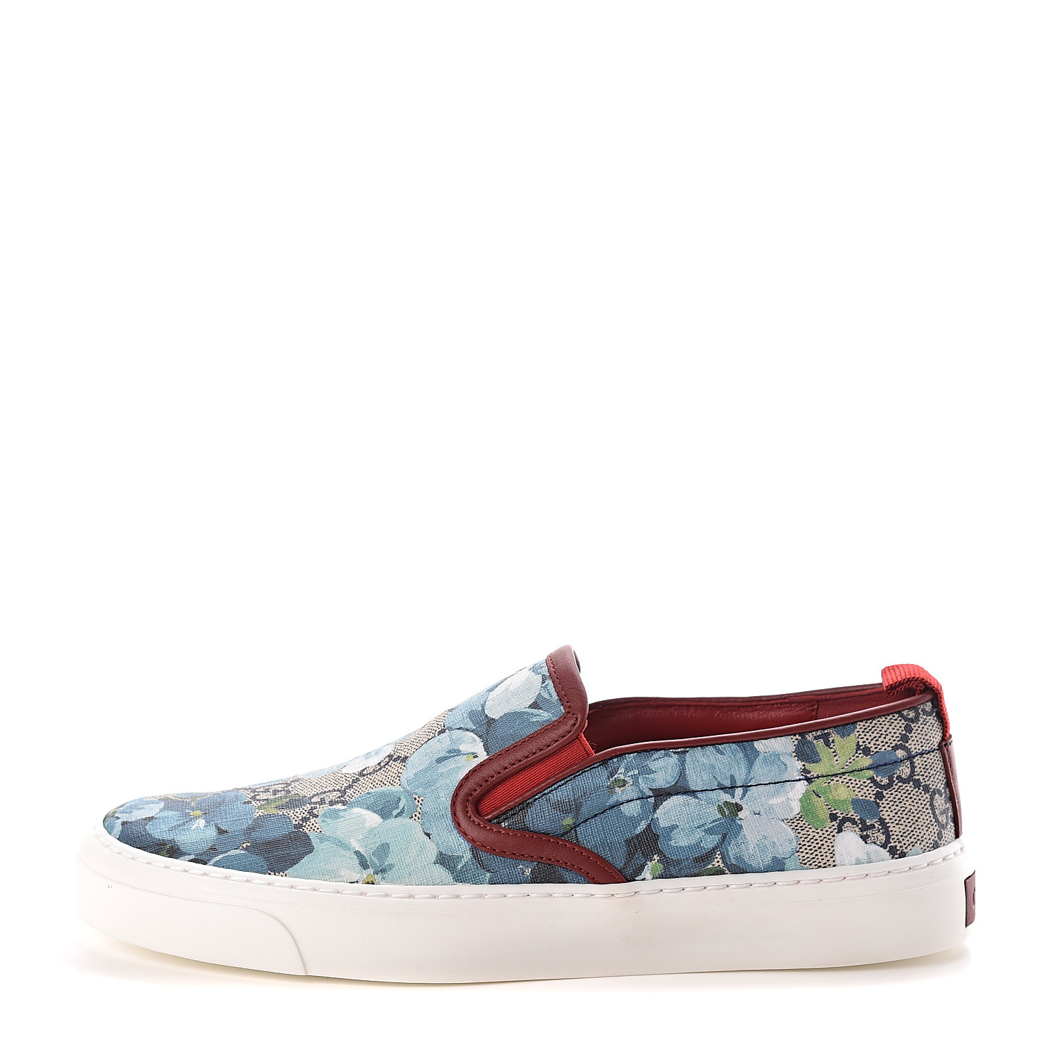 gucci blue bloom sneakers