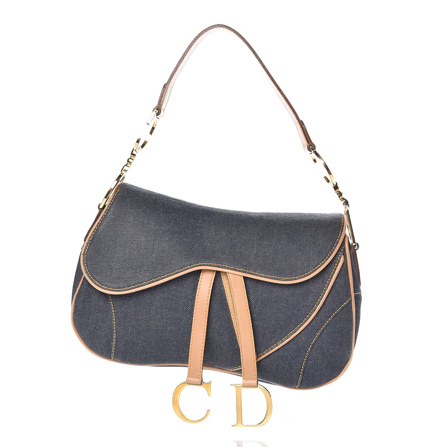 dior saddle bag vintage denim