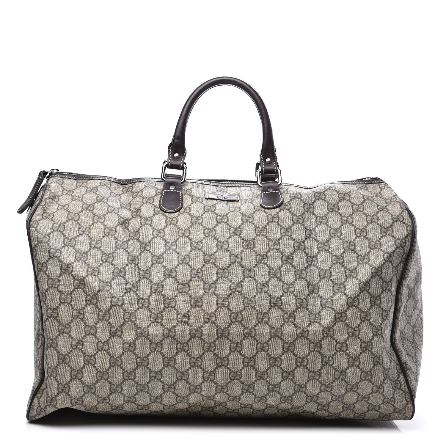 gucci monogram duffle bag