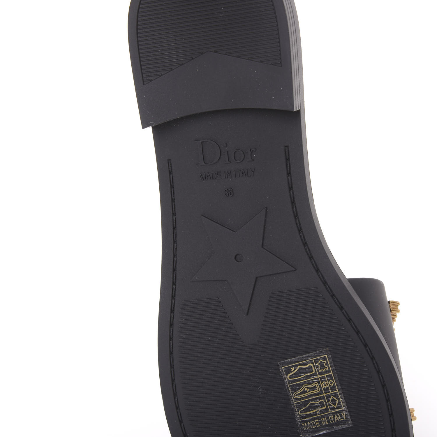 dior revolution slides black