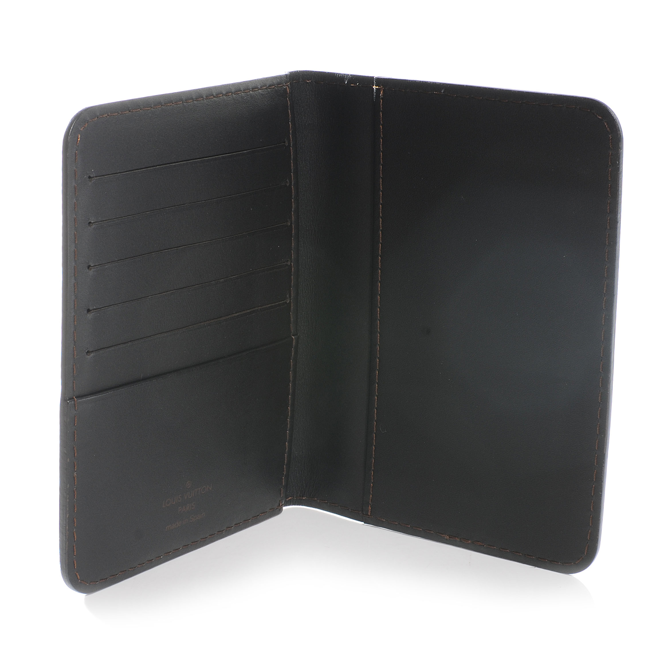 LOUIS VUITTON Utah Leather Pocket Organizer Wallet 53947