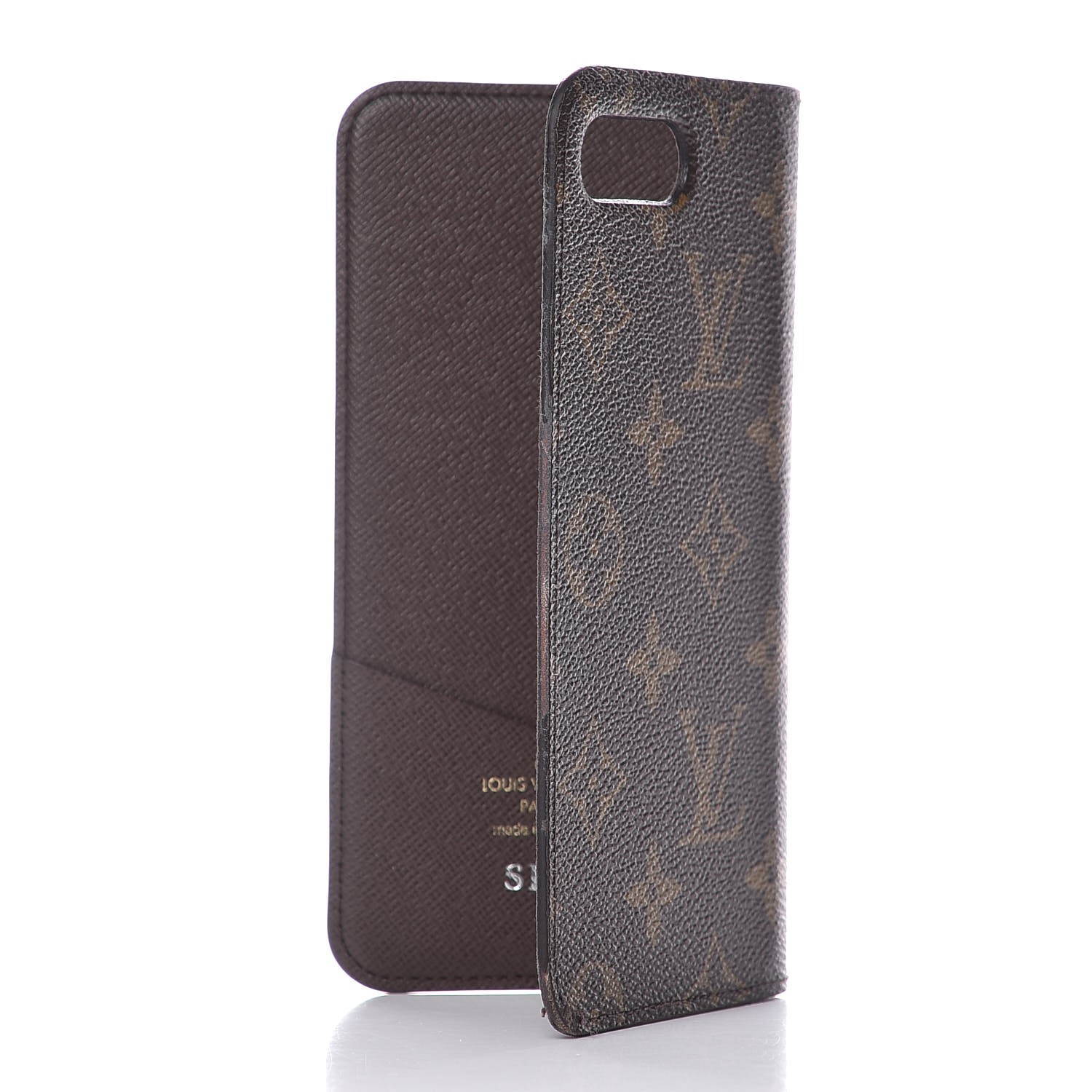 LOUIS VUITTON Monogram iPhone 7/8 Plus Folio Case 346997