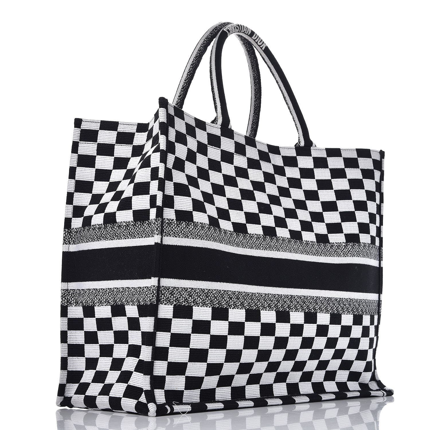 large white tote purse