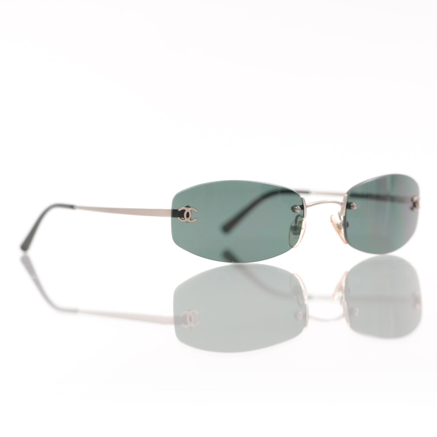 chanel frameless sunglasses