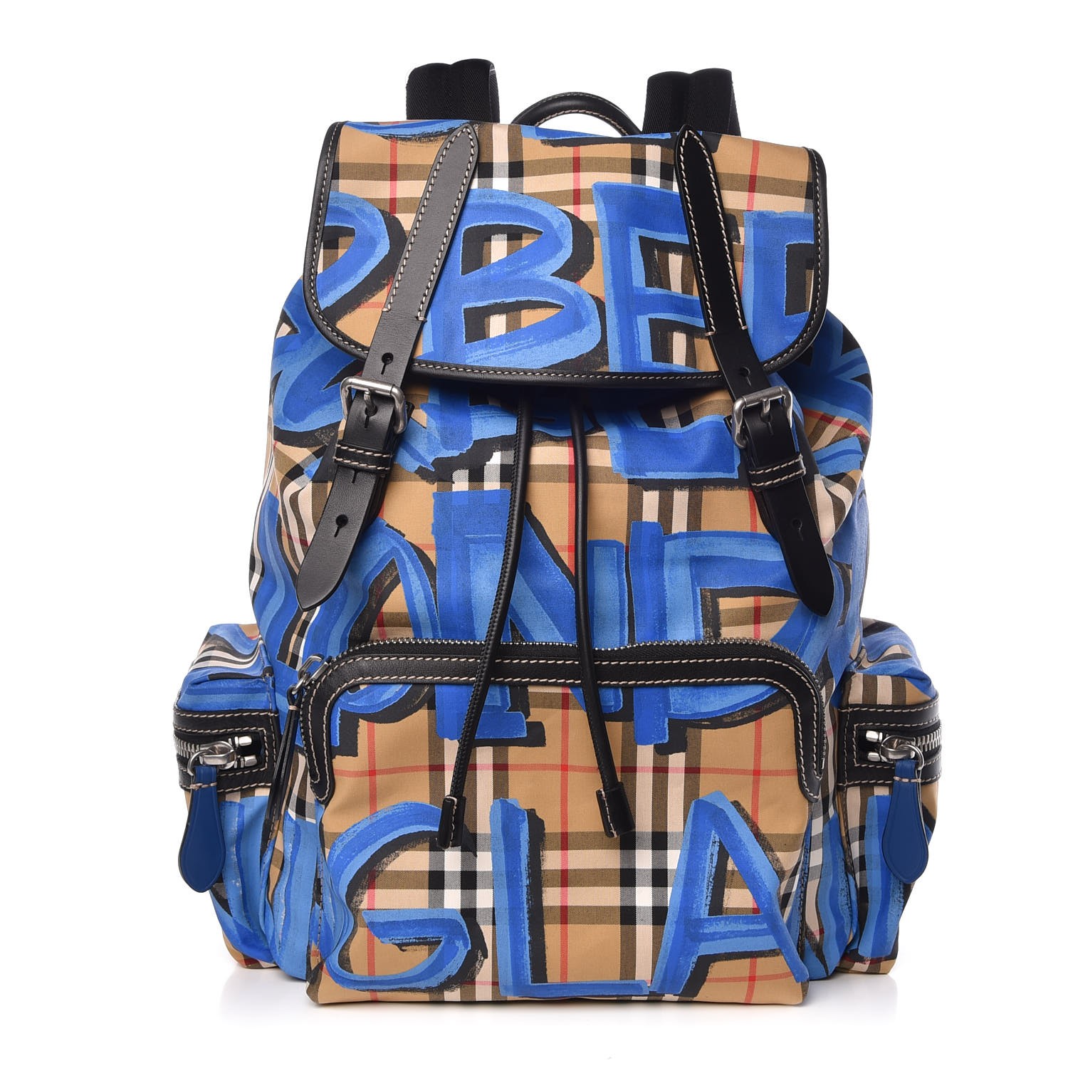 burberry backpack blue