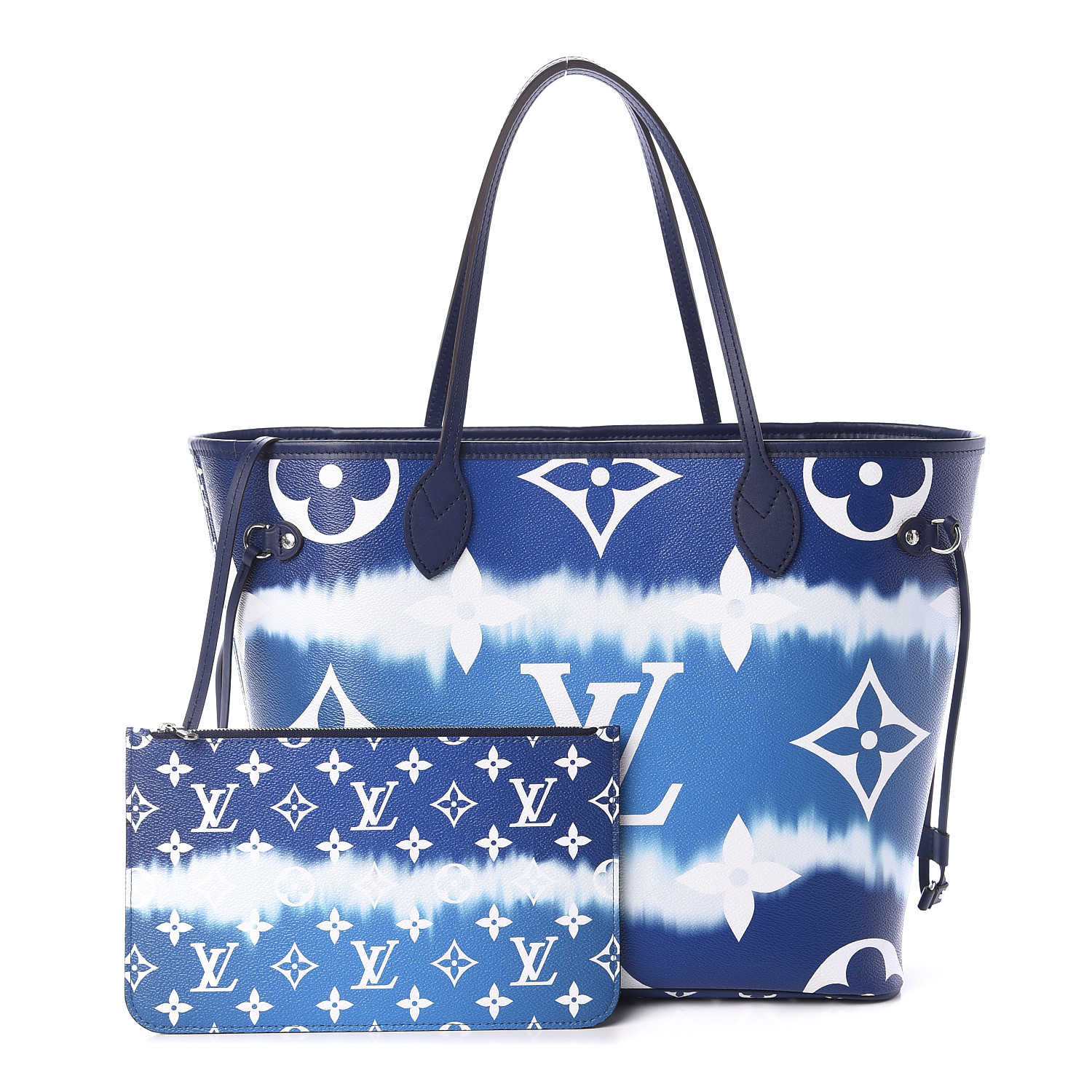louis vuitton neverfull blue