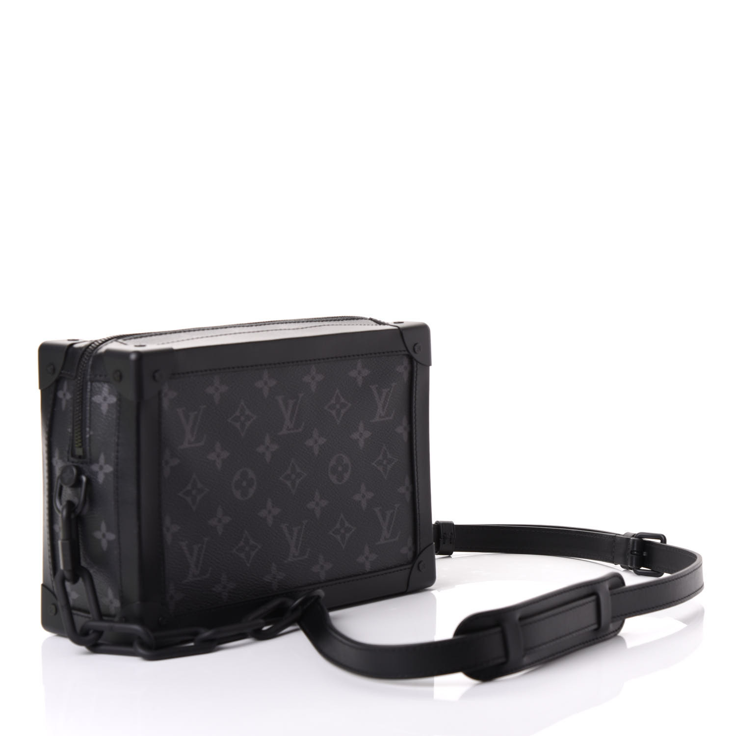 Louis Vuitton Soft Trunk Monogram Eclipse Black