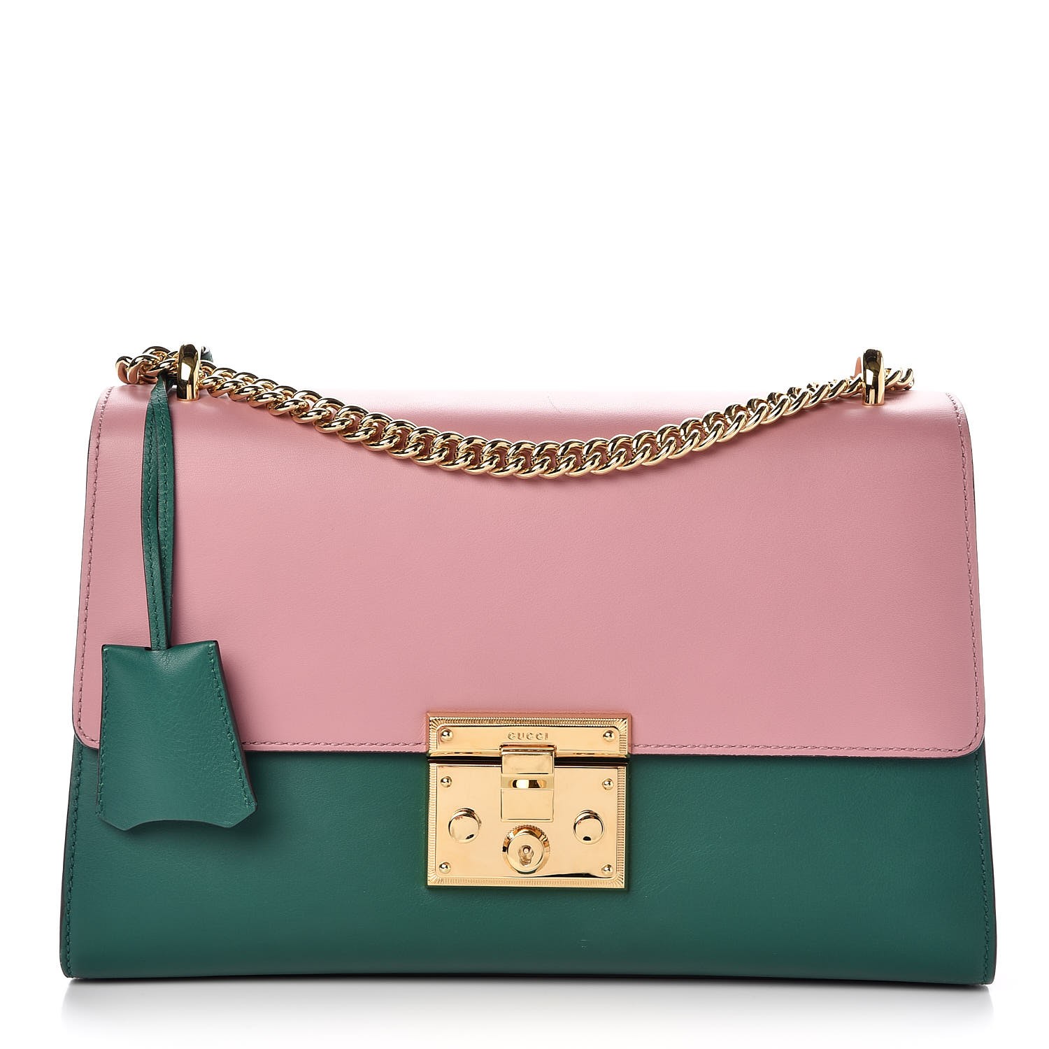 pink and green gucci purse