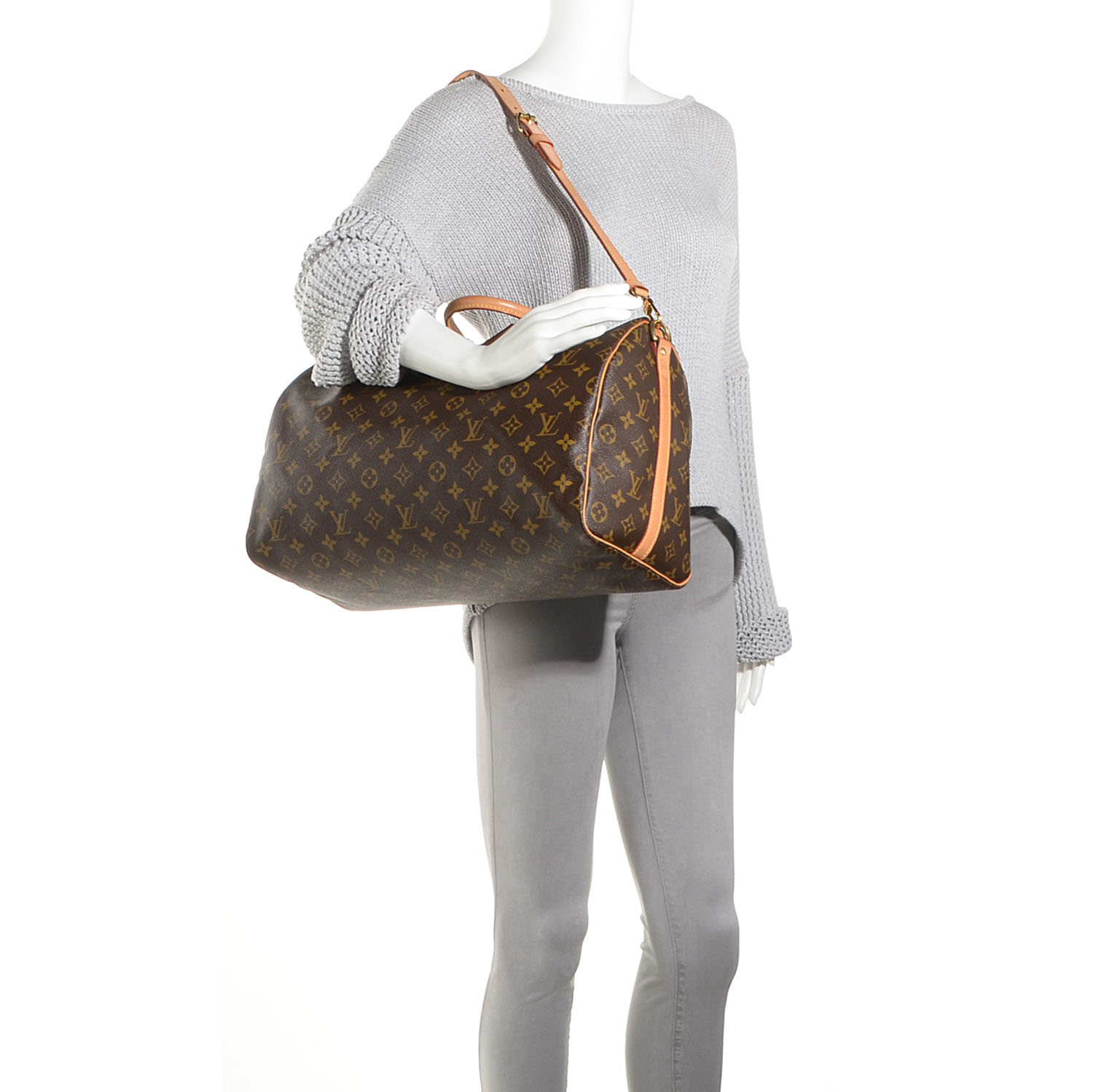 LOUIS VUITTON Monogram Speedy Bandouliere 40 48563