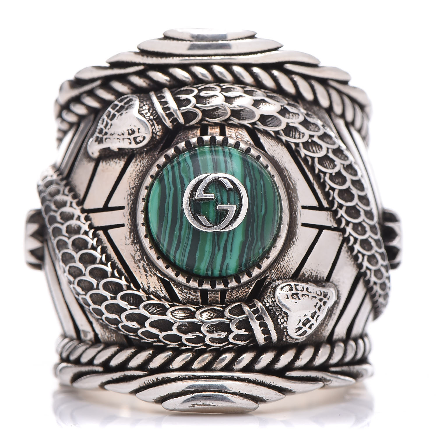 gucci ring green