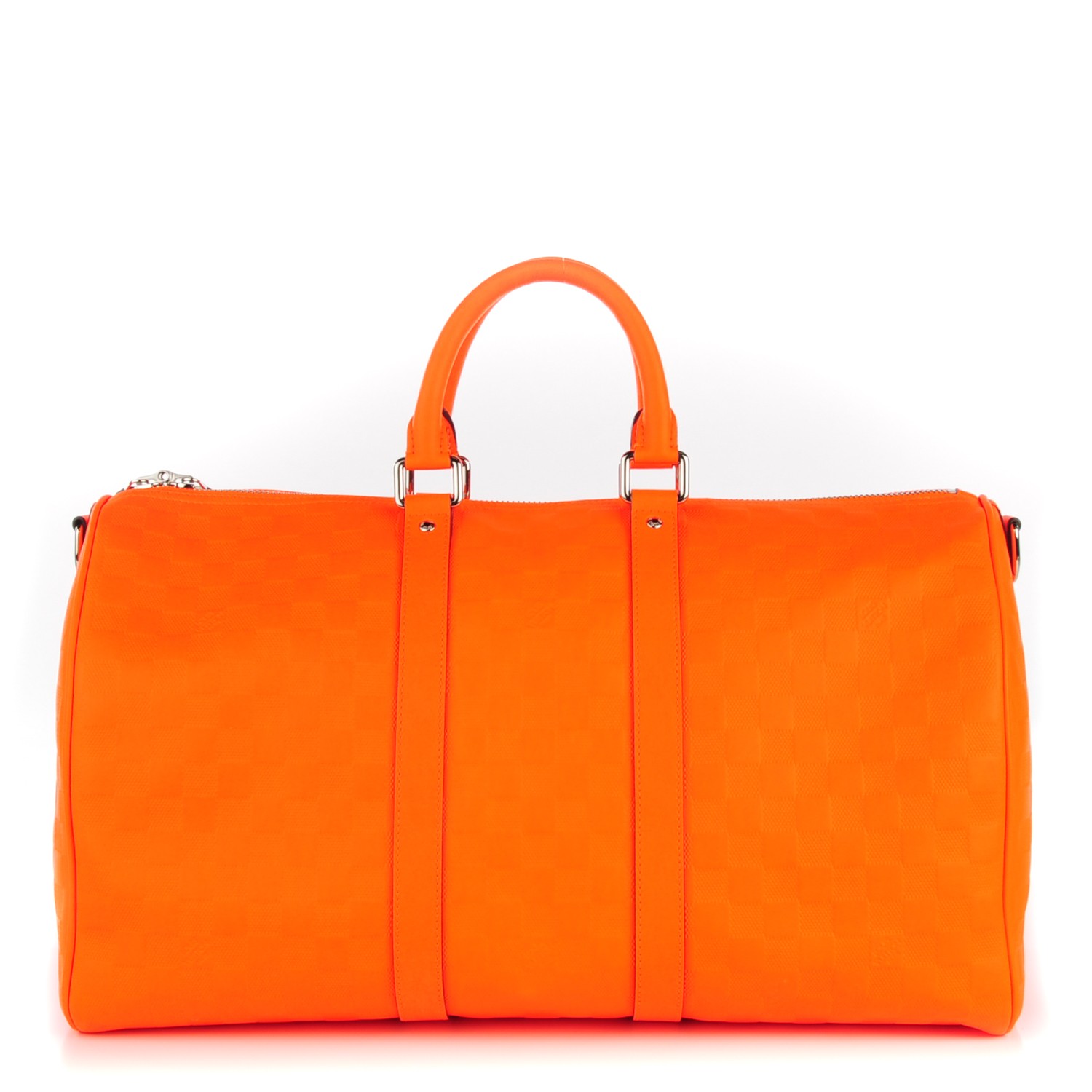Louis Vuitton Small Duffle Bag With Orange Chainsaw | Paul Smith