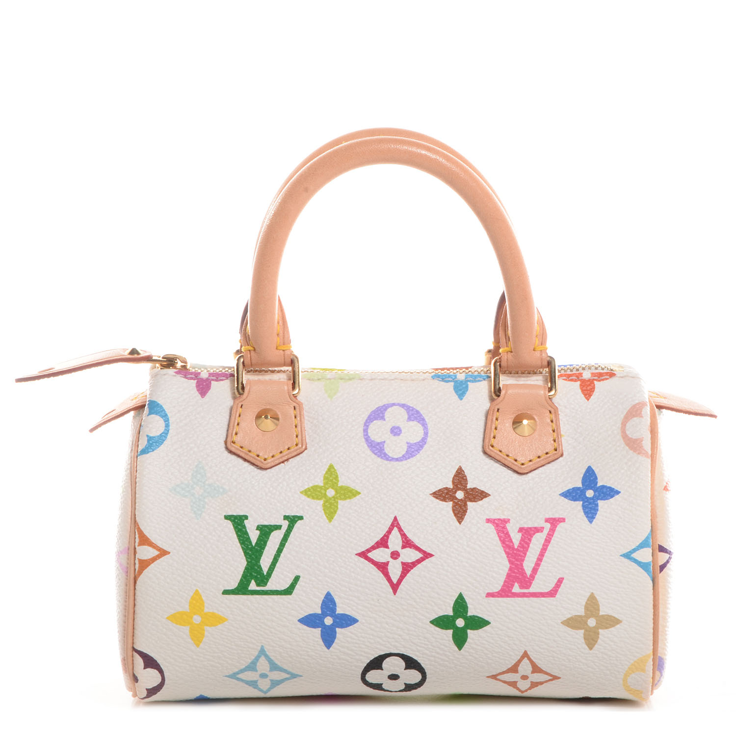 Louis Vuitton Murakami Black Multi Rainbow Mini Speedy Top Handle Satchel  Bagg For Sale at 1stDibs