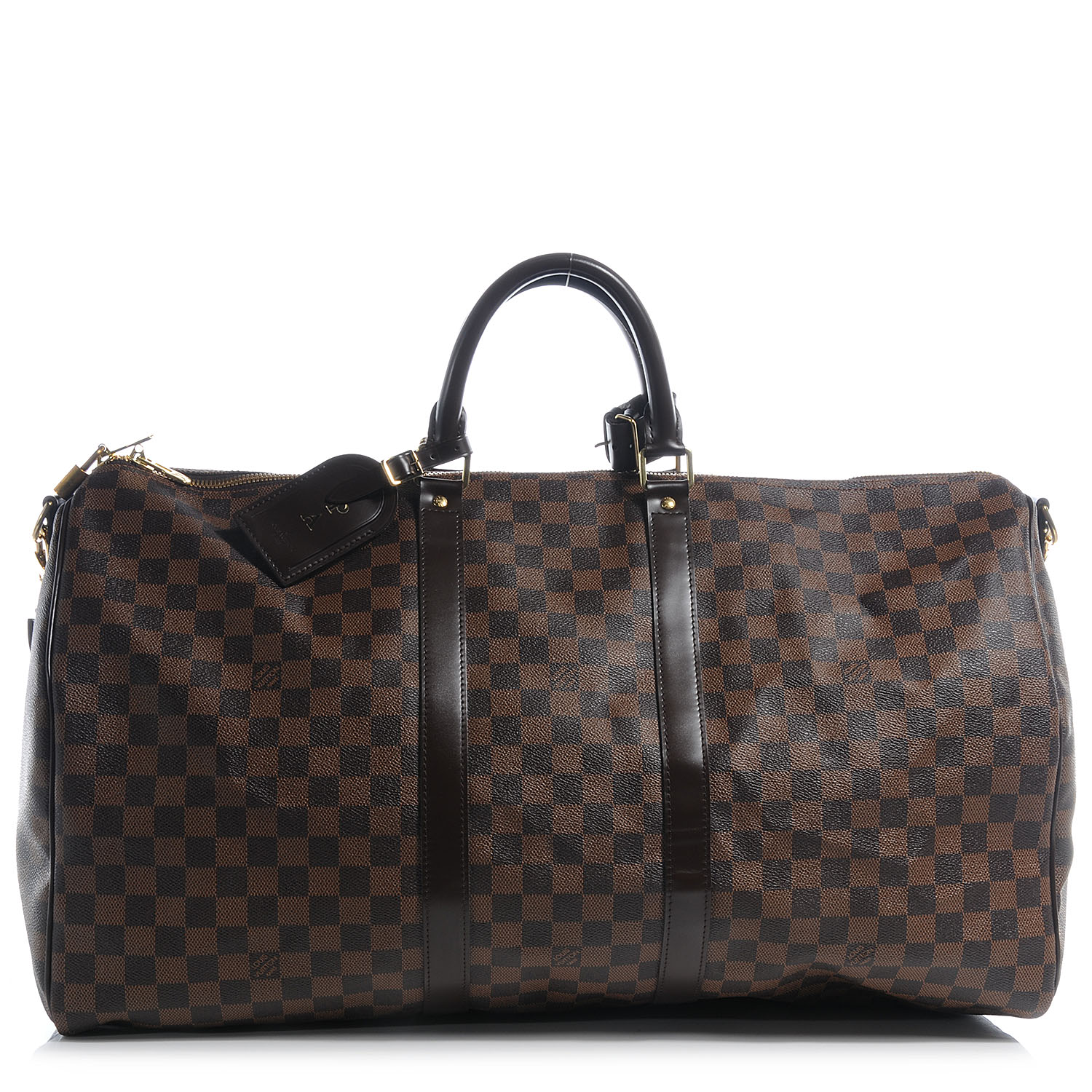 louis vuitton black keepall bandoulière bag