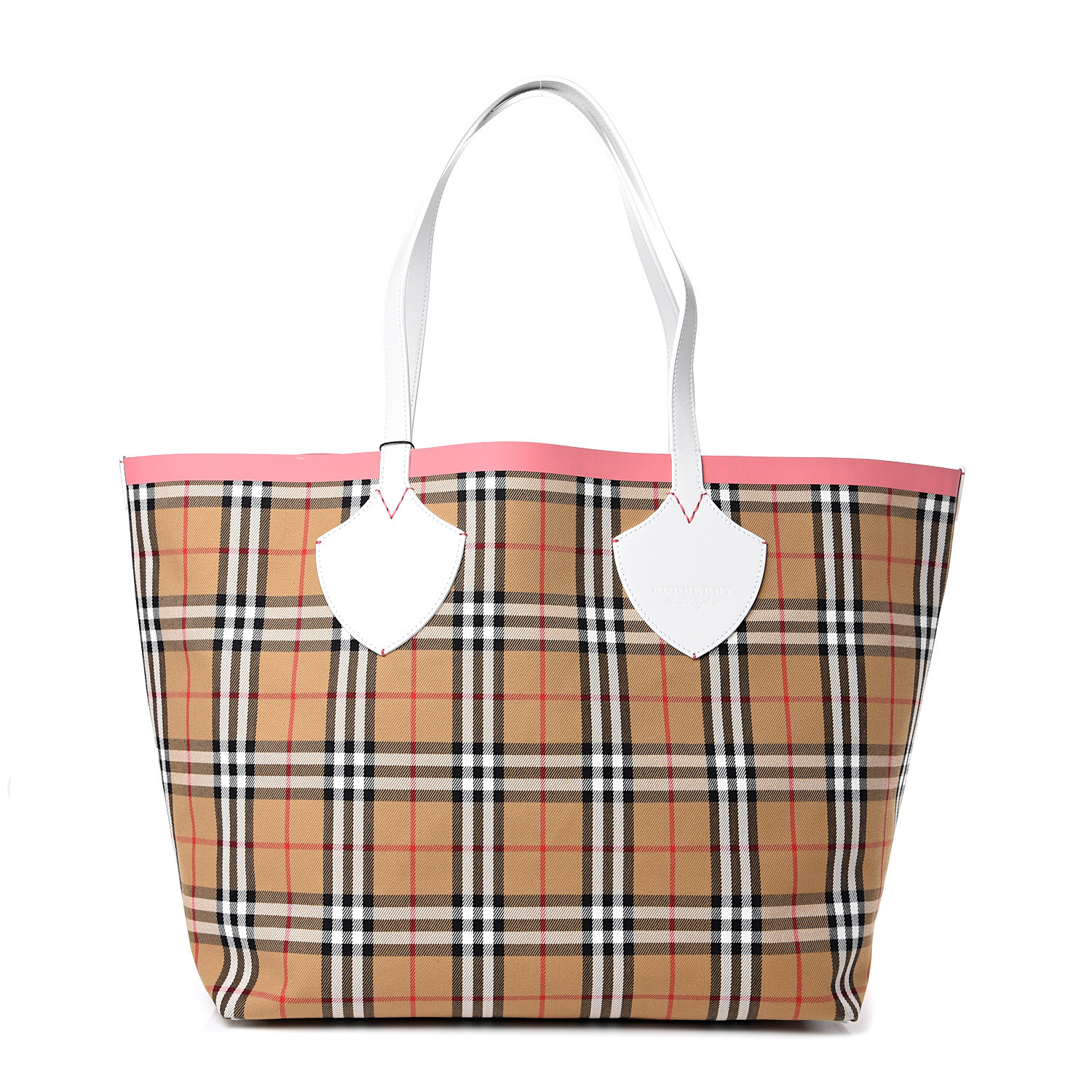 burberry vintage check tote